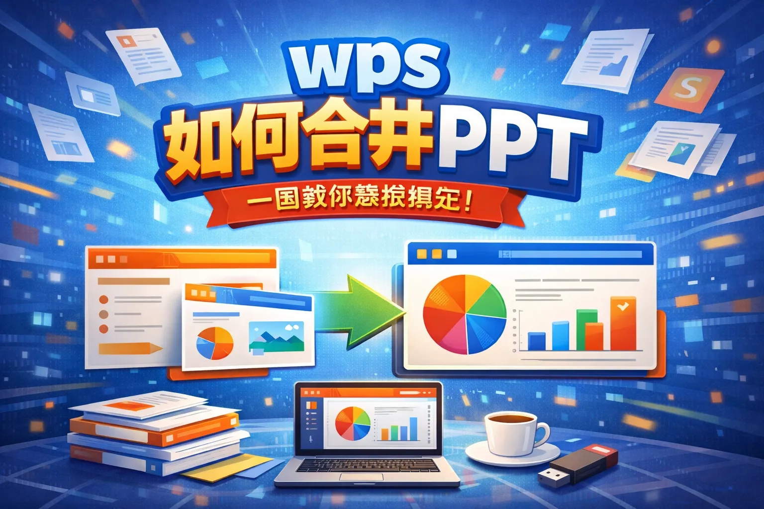 wps 如何合并ppt