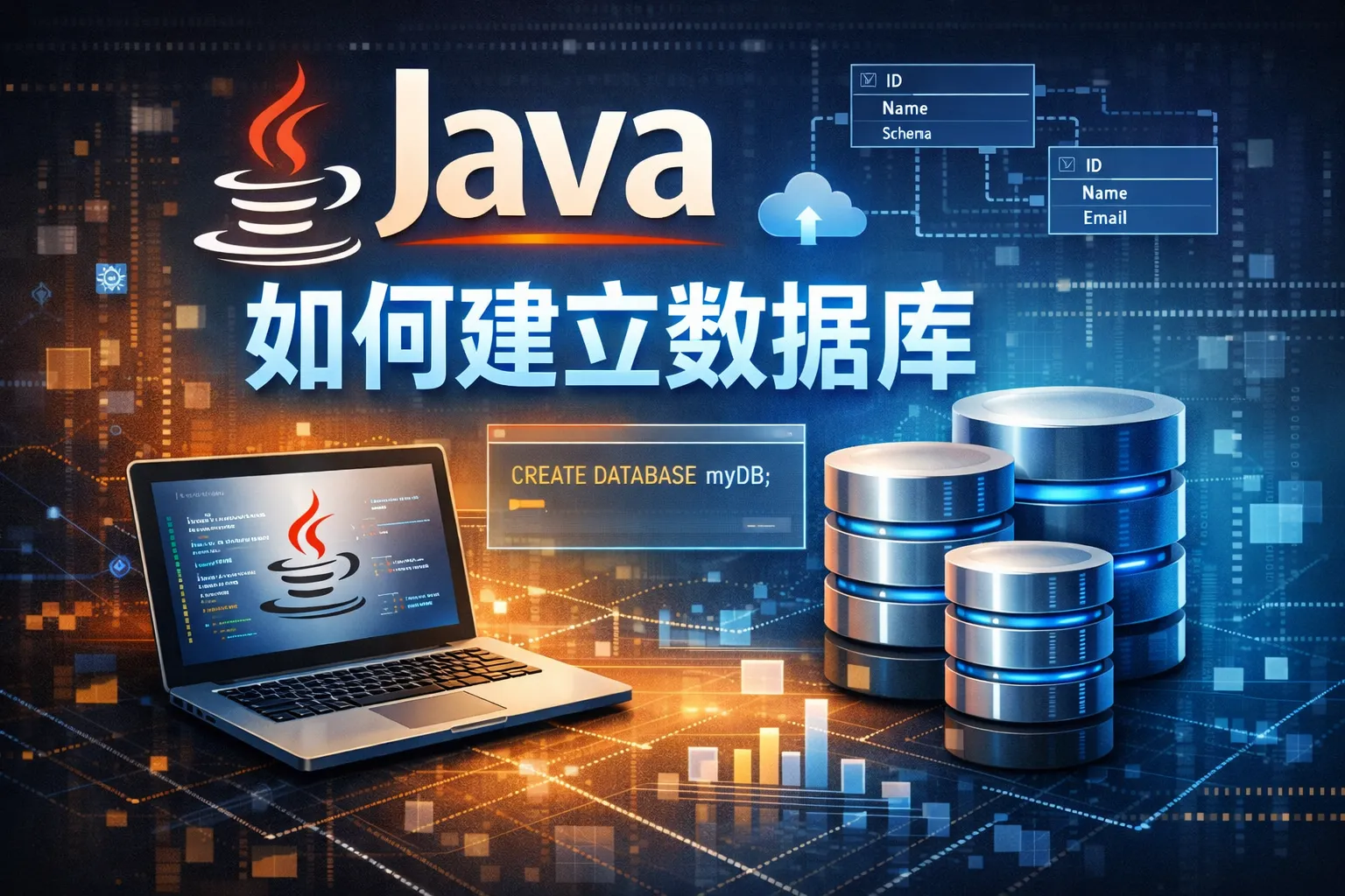 java如何建立数据库