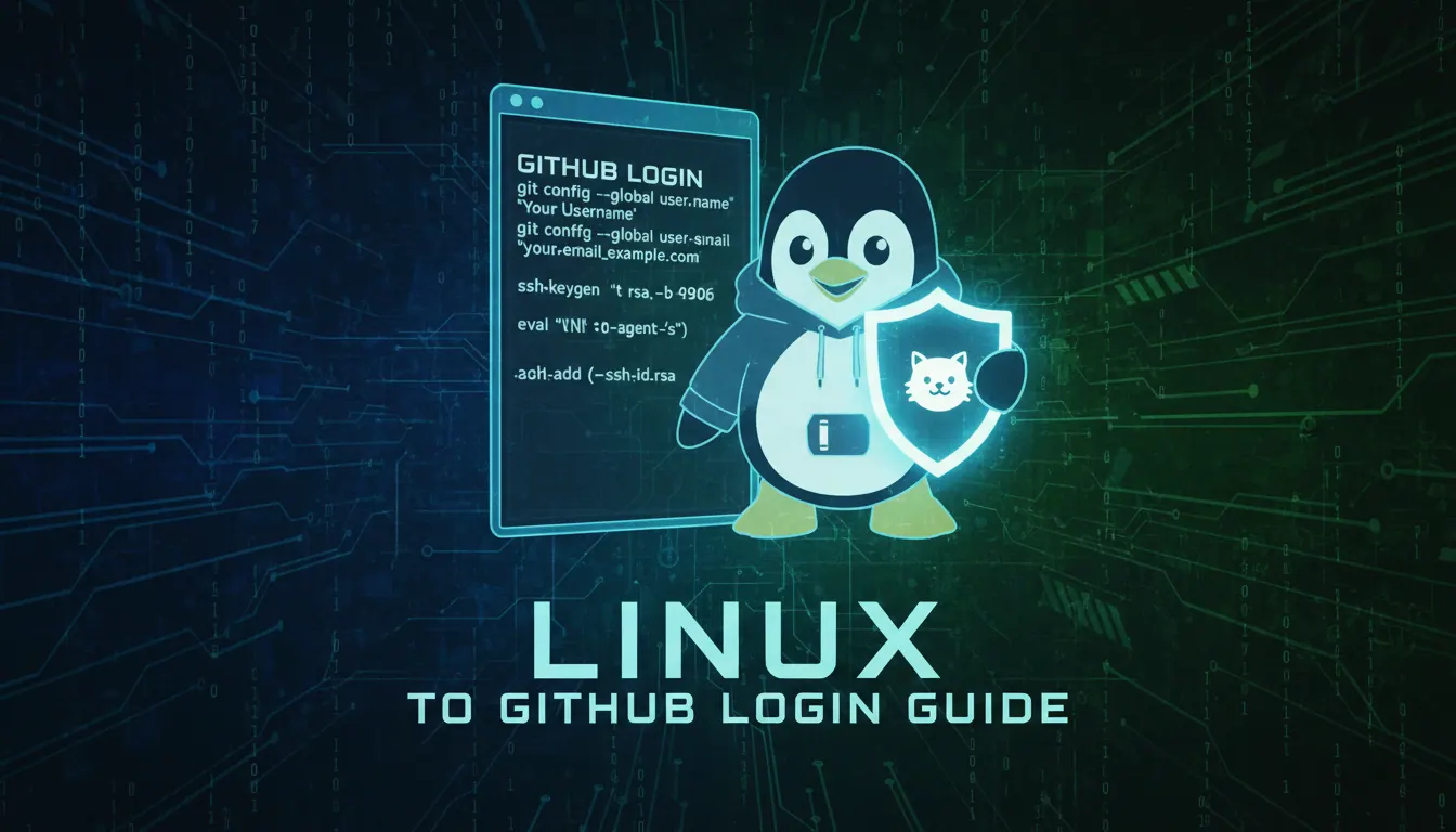 linux 如何登录github