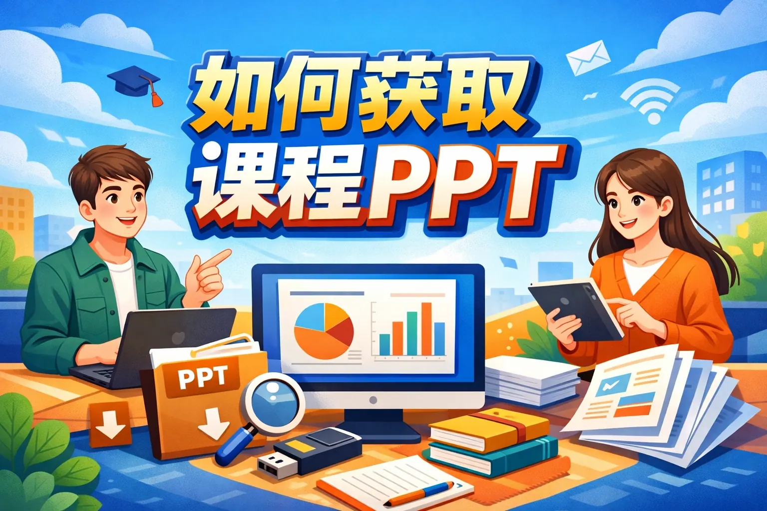 如何获取课程PPT