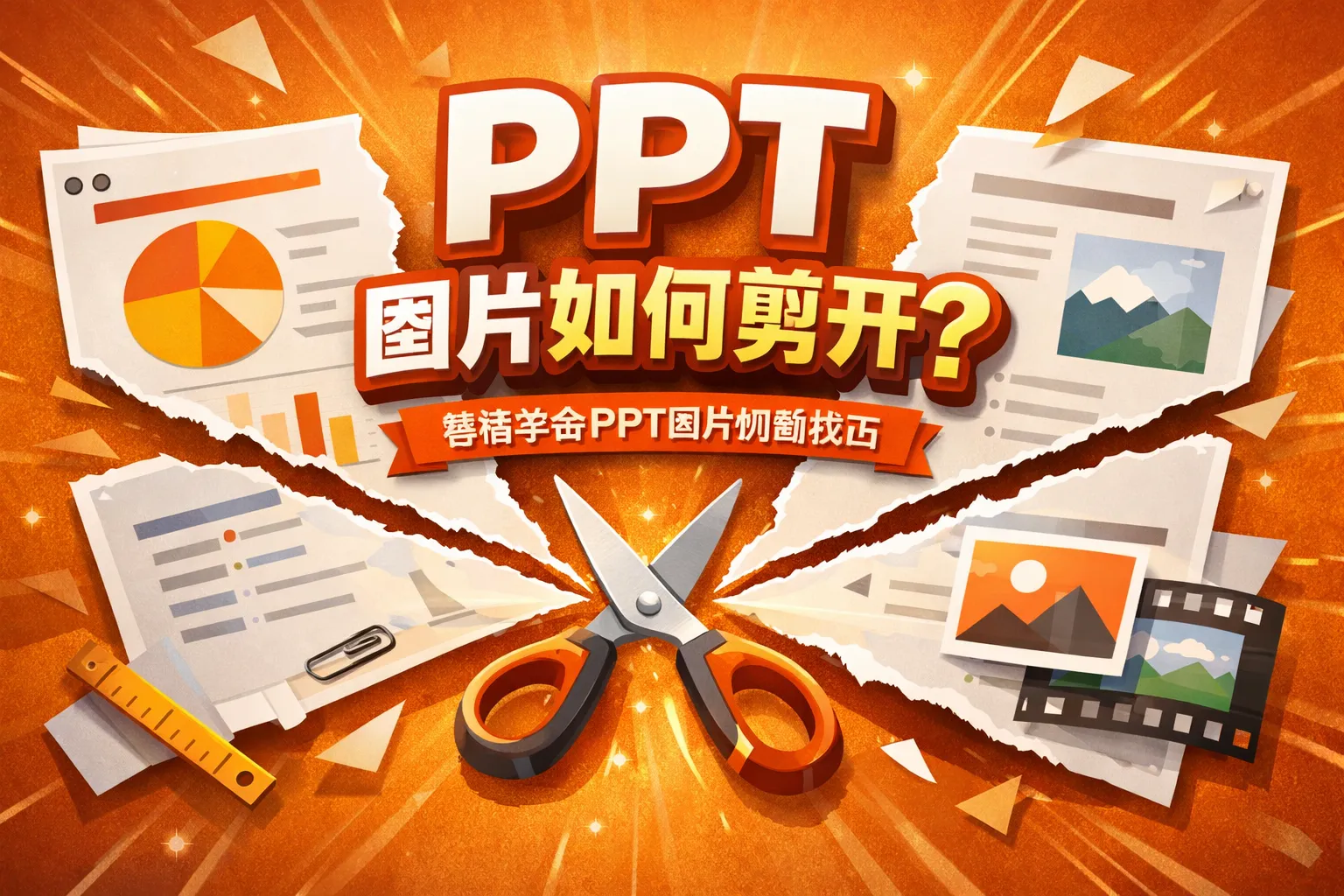 ppt图片如何剪开