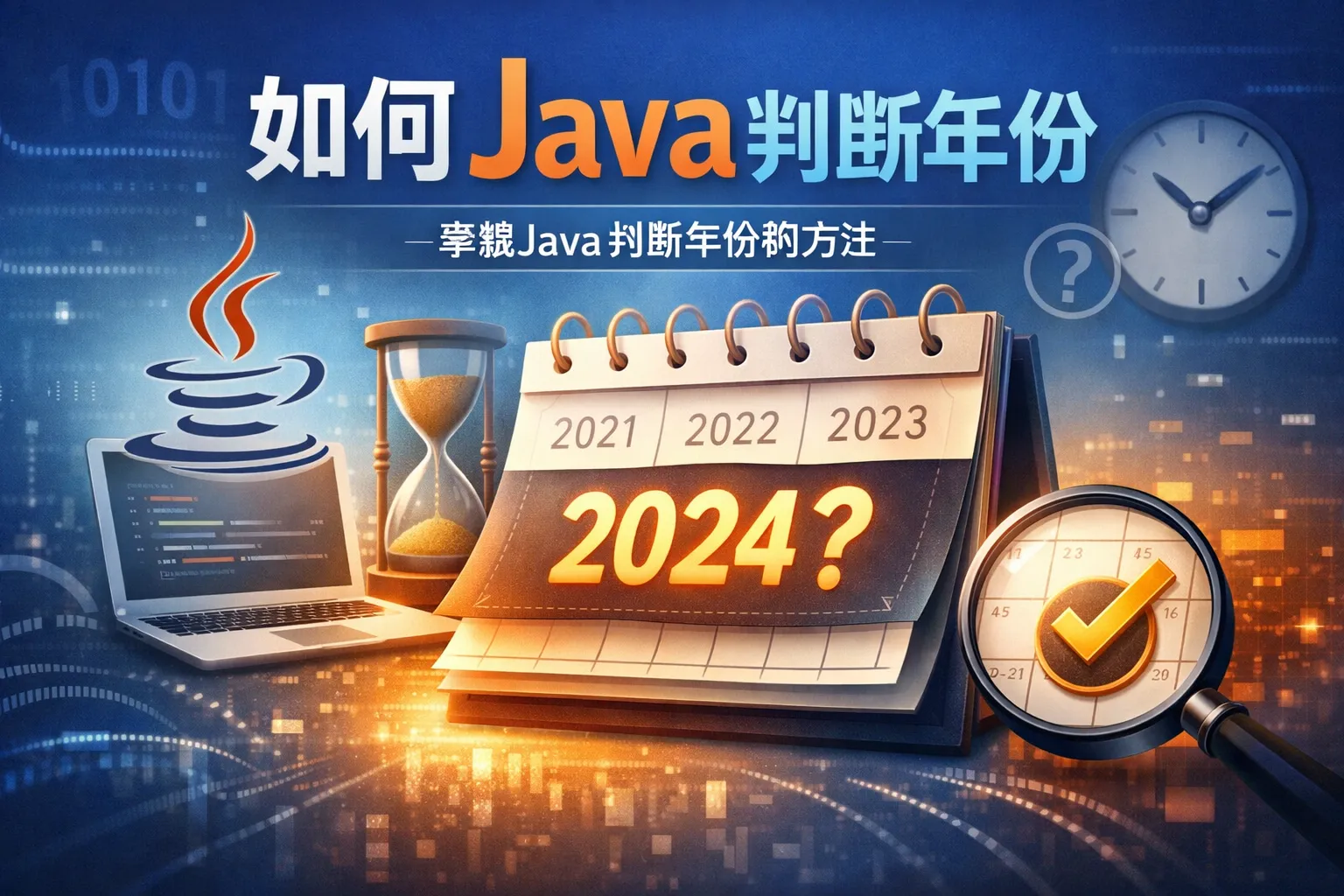如何java判断年份