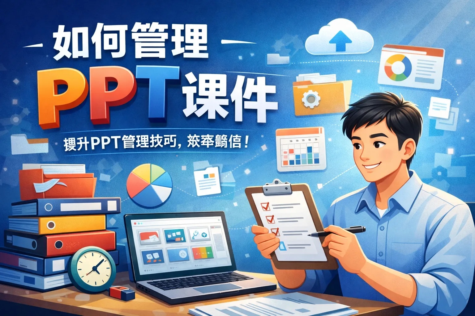 如何管理ppt课件