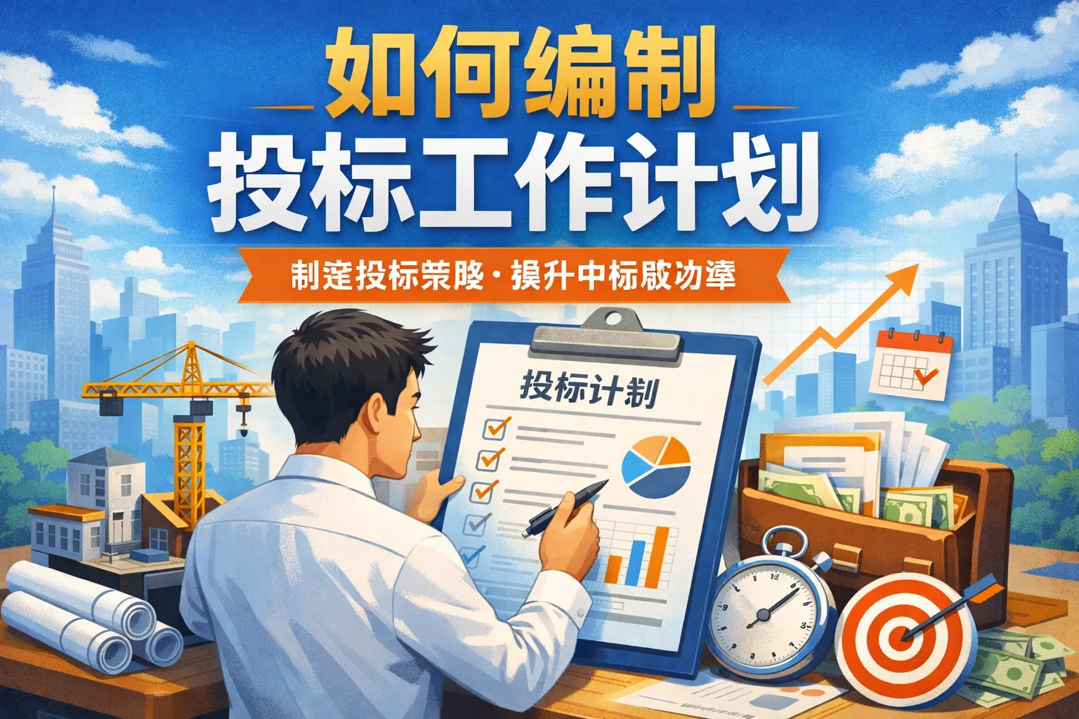 如何编制投标工作计划