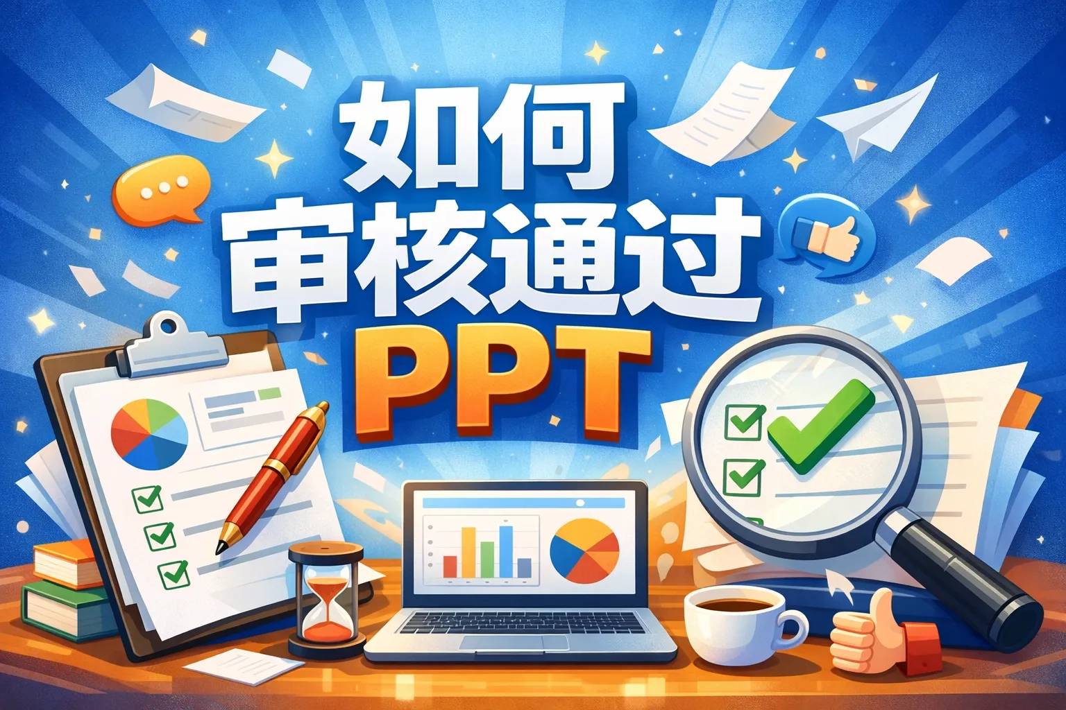 如何审核通过ppt