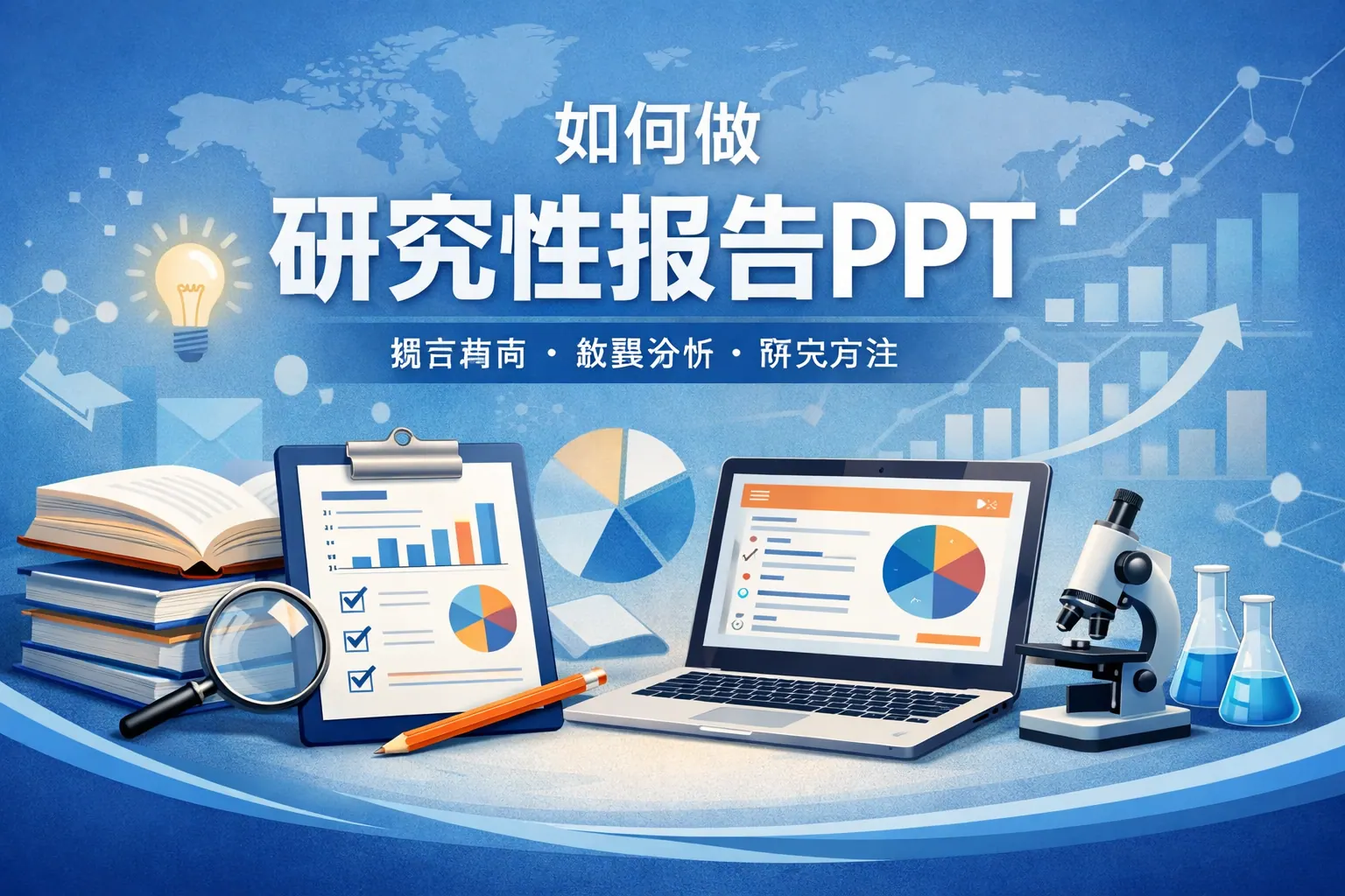 如何做研究性报告ppt