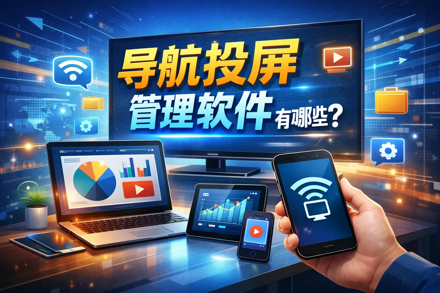 导航投屏管理软件有哪些