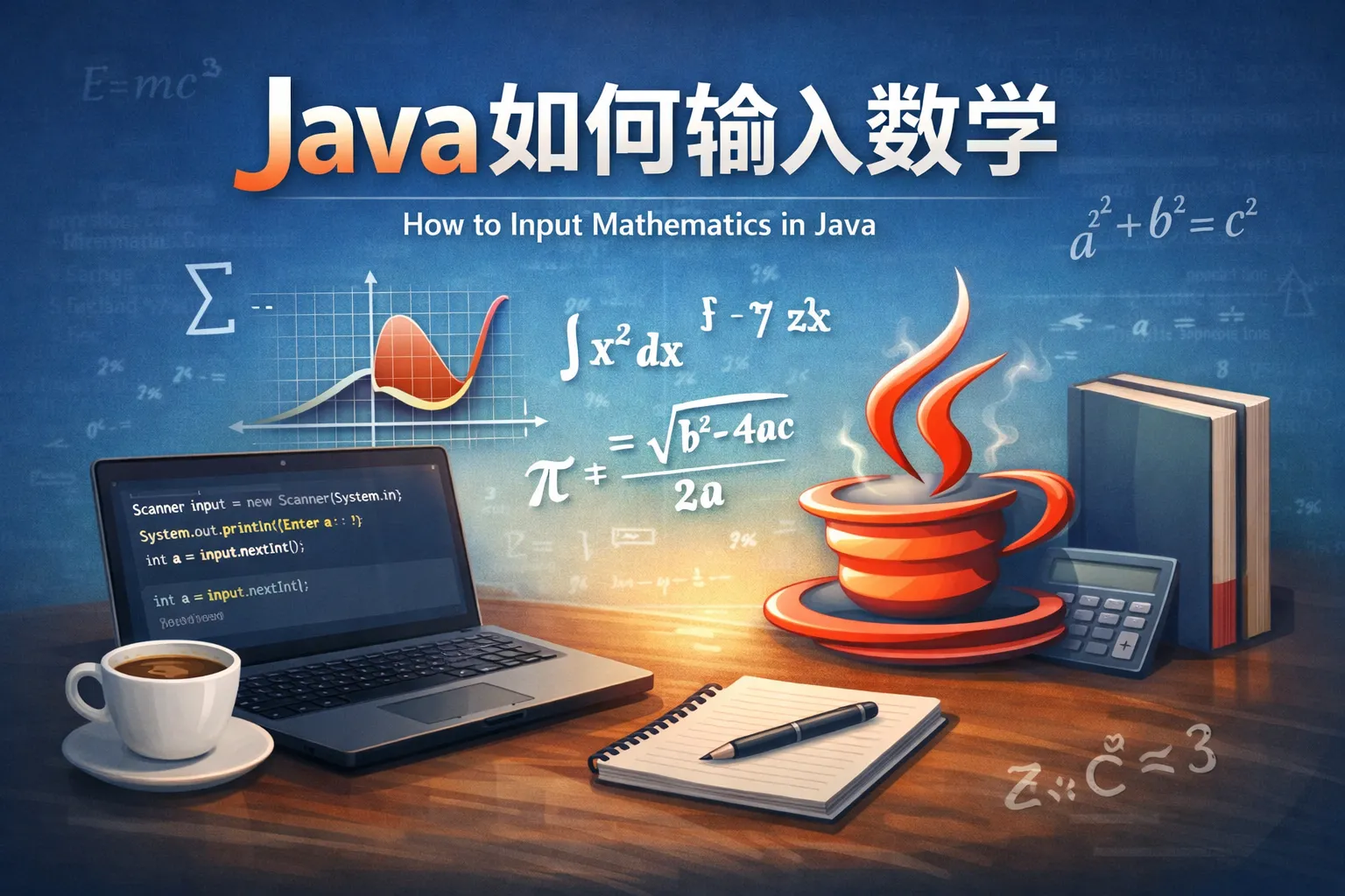 java如何输入数学