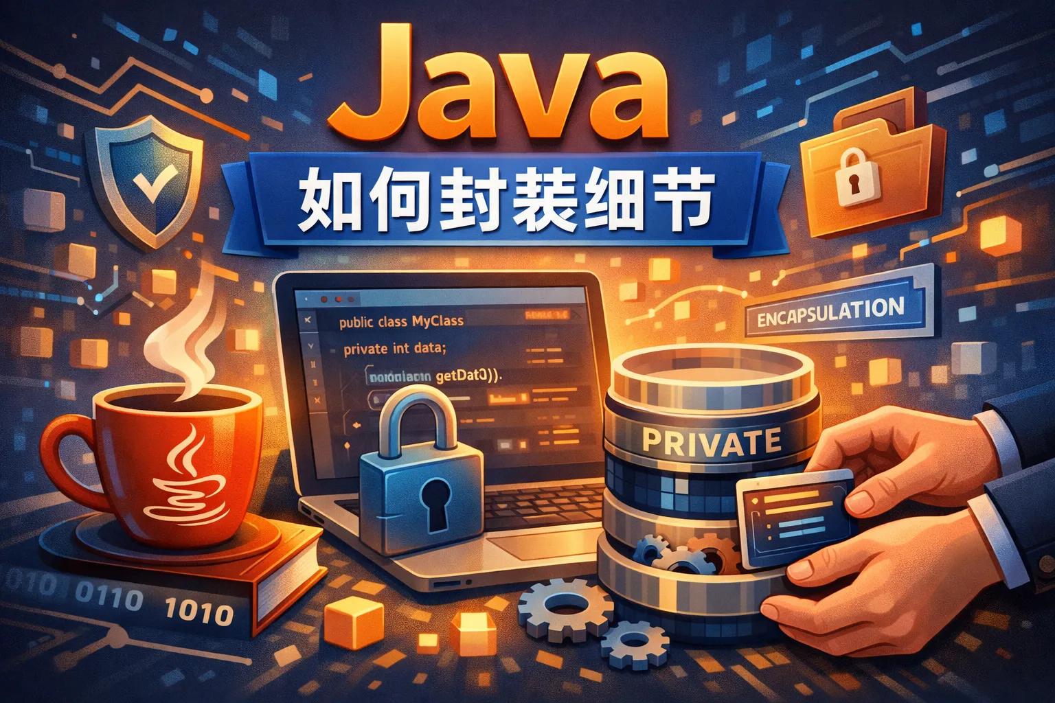 java如何封装细节