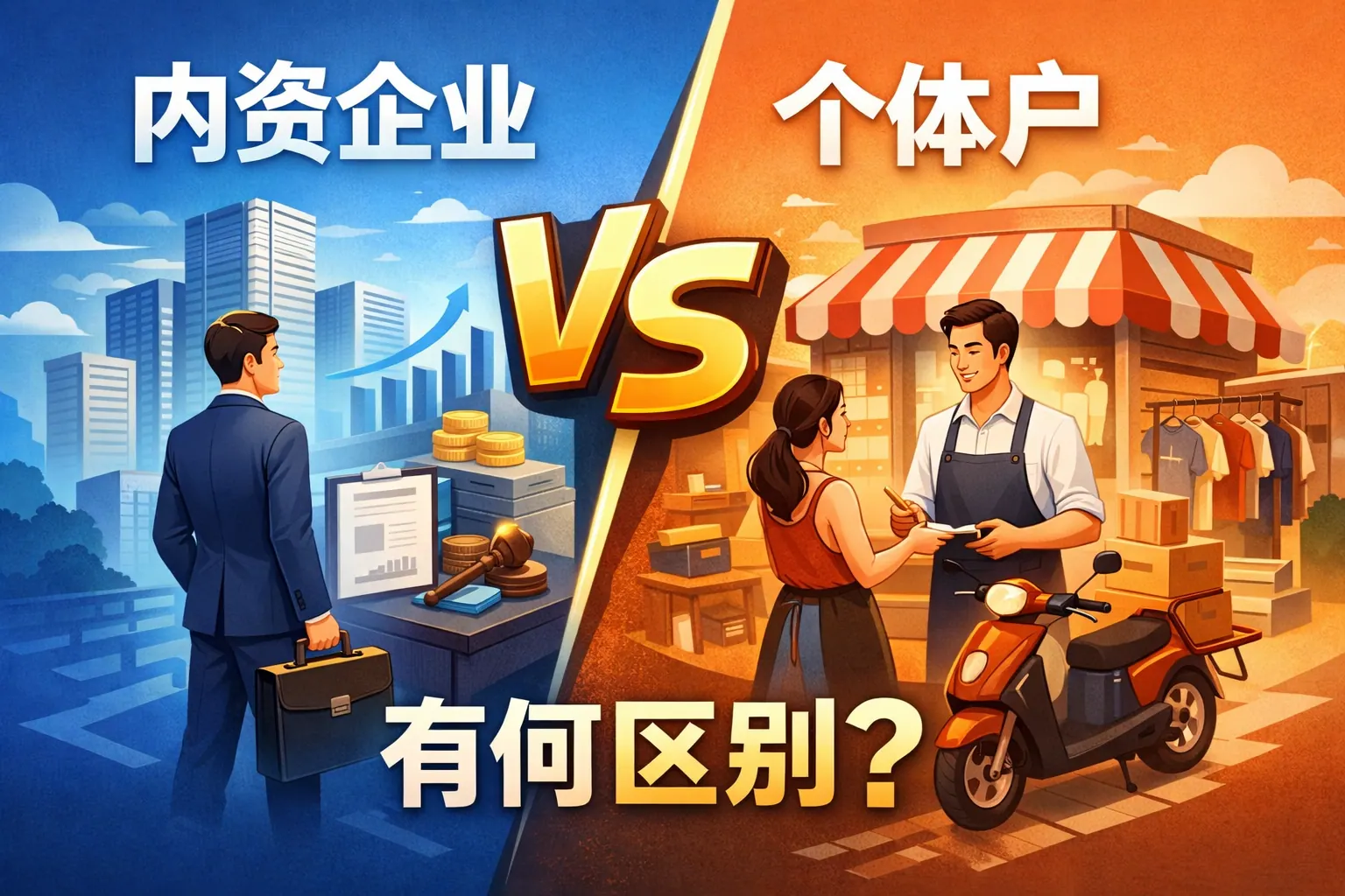 内资企业与个体户区别