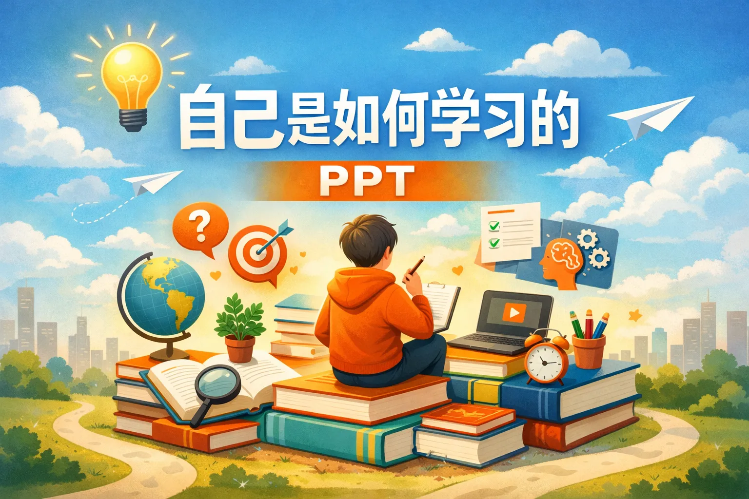 自己是如何学习的ppt