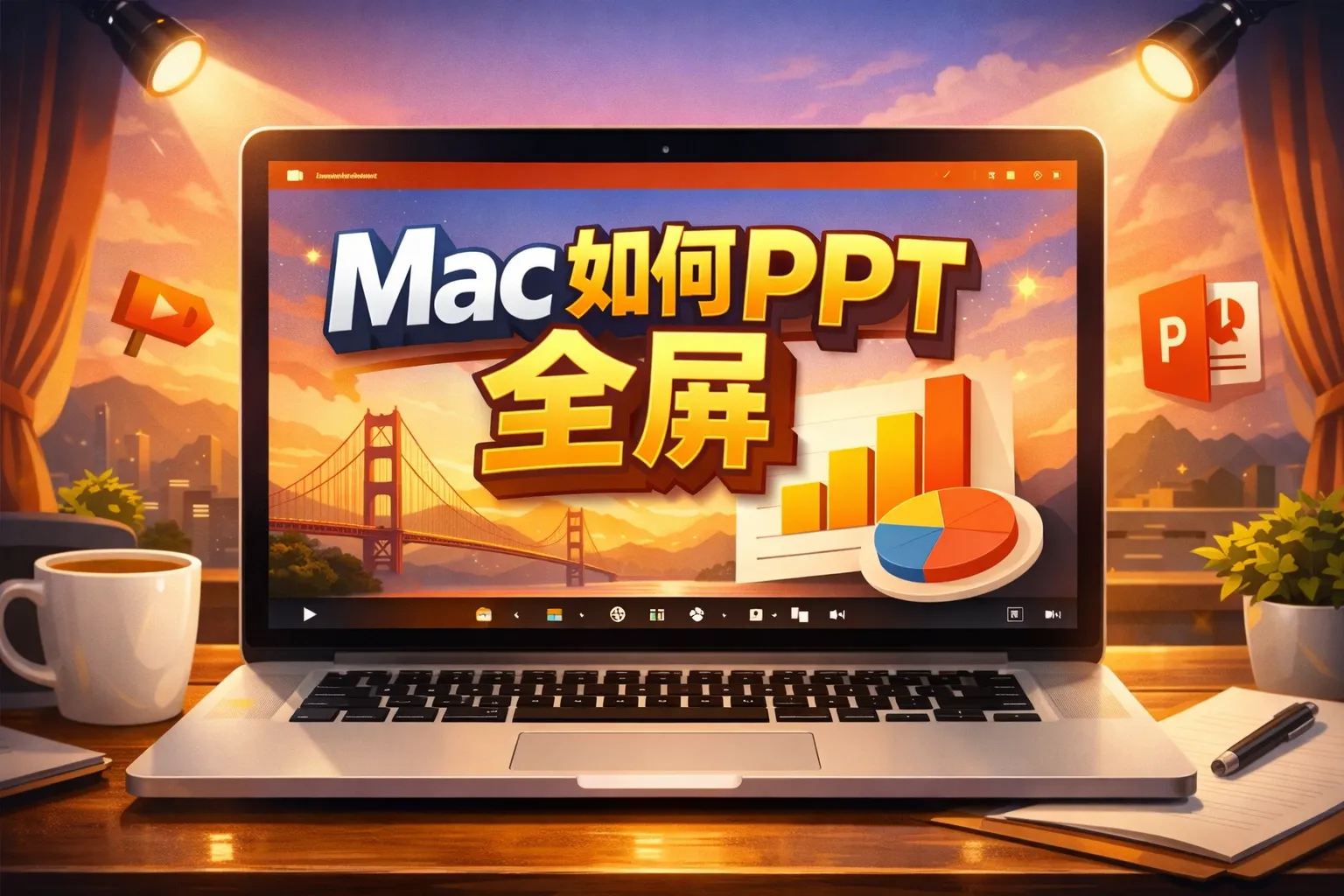 mac如何ppt全屏