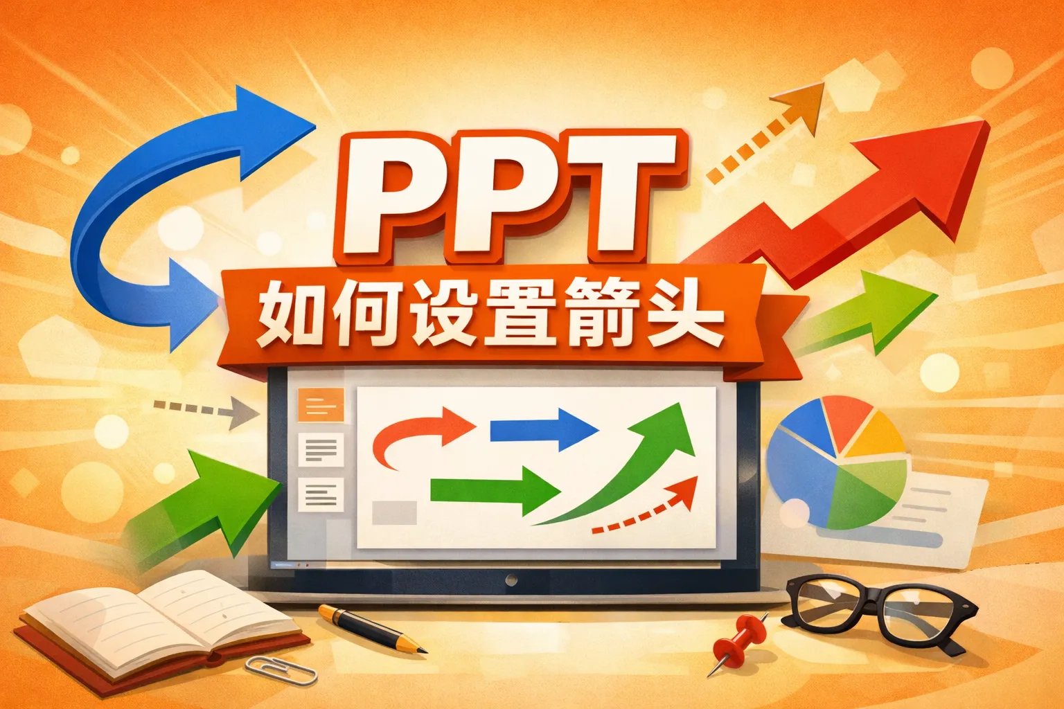 ppt如何设置箭头