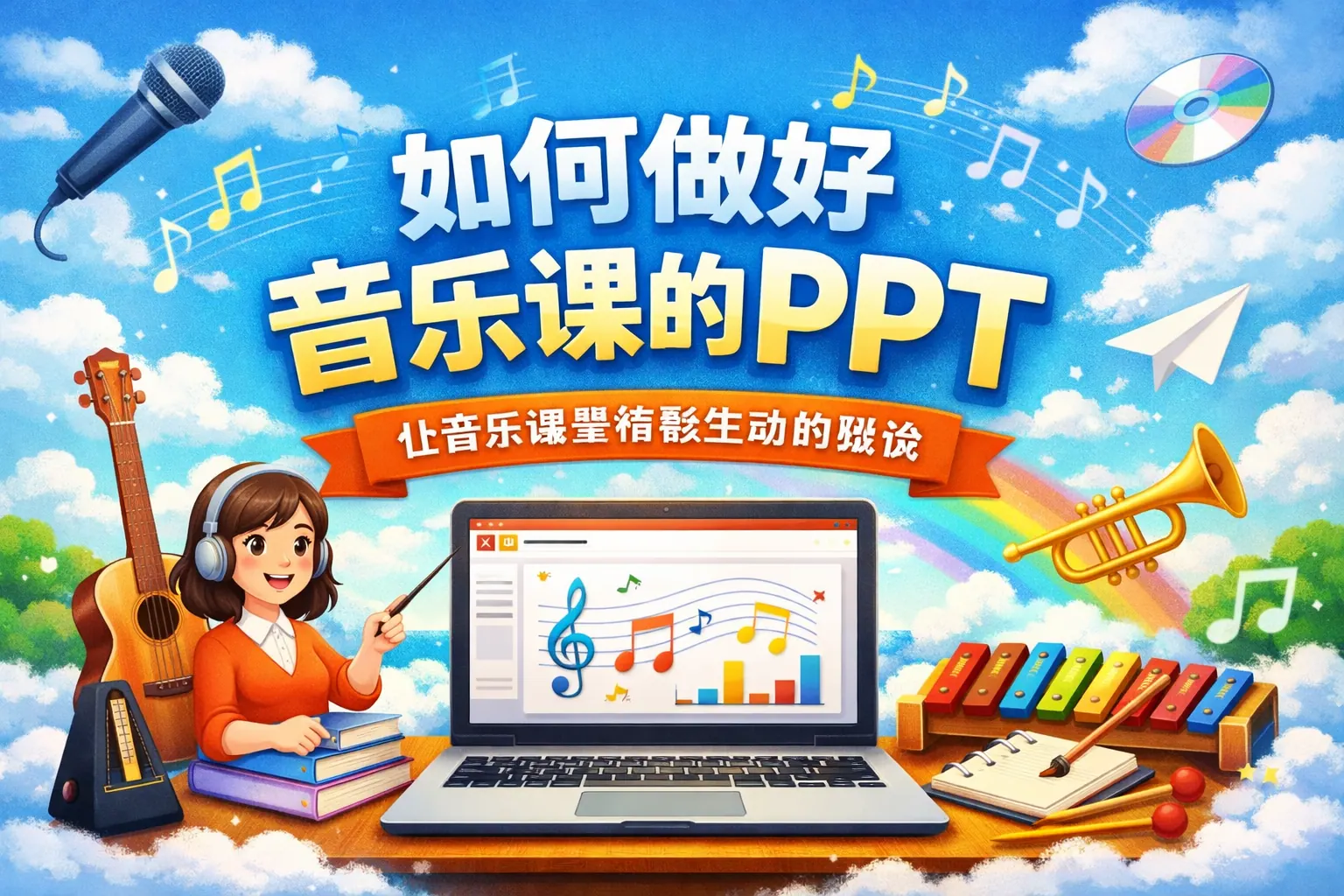 如何做好音乐课的ppt