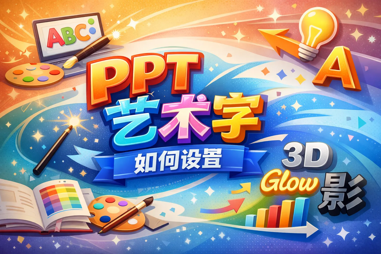 ppt艺术字如何设置