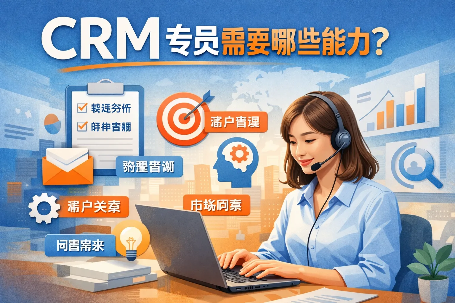crm专员需要哪些能力