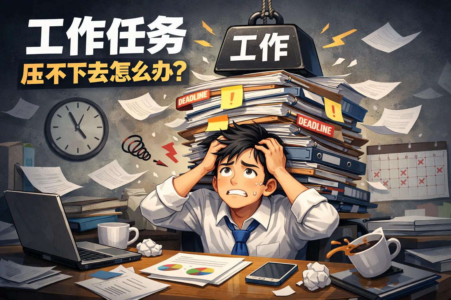 工作任务压不下去怎么办