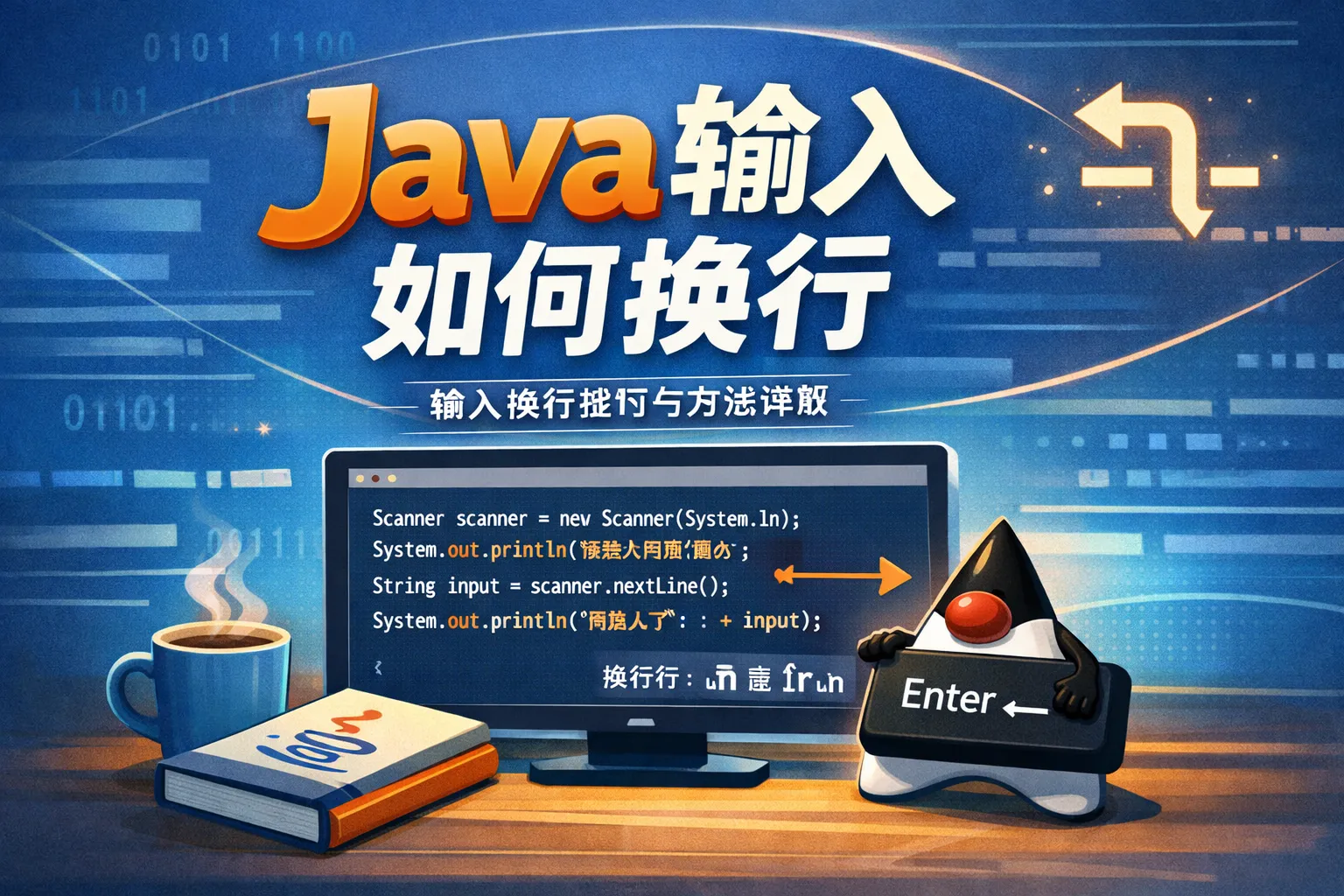 java输入如何换行