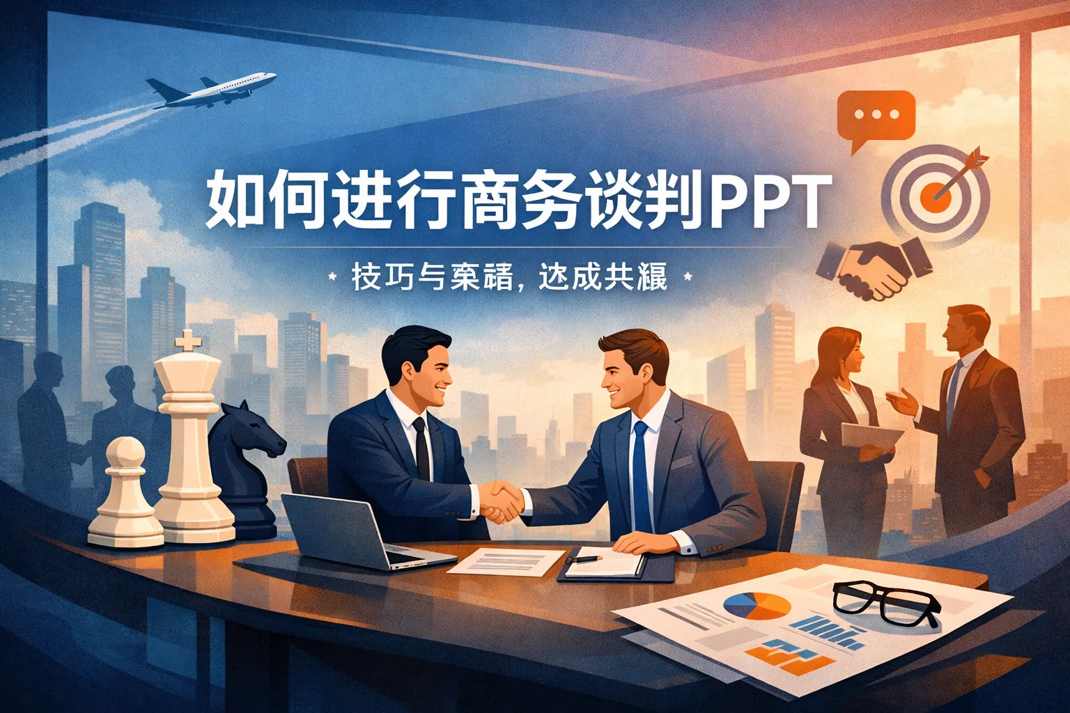 如何进行商务谈判ppt