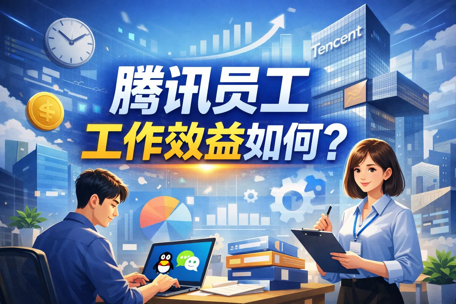 腾讯员工工作效益如何