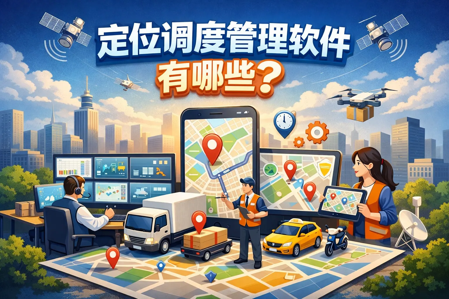定位调度管理软件有哪些