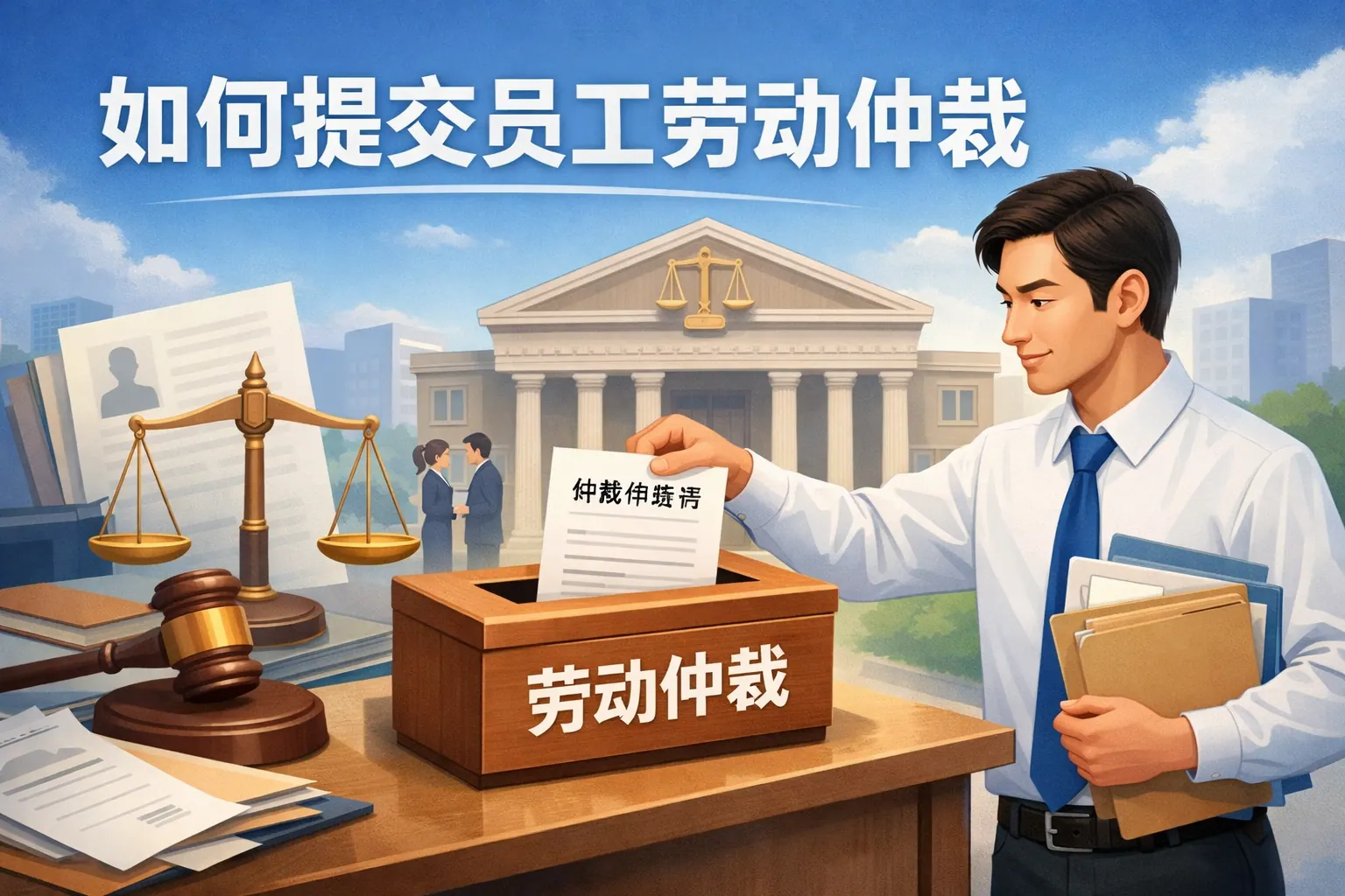 如何提交员工劳动仲裁