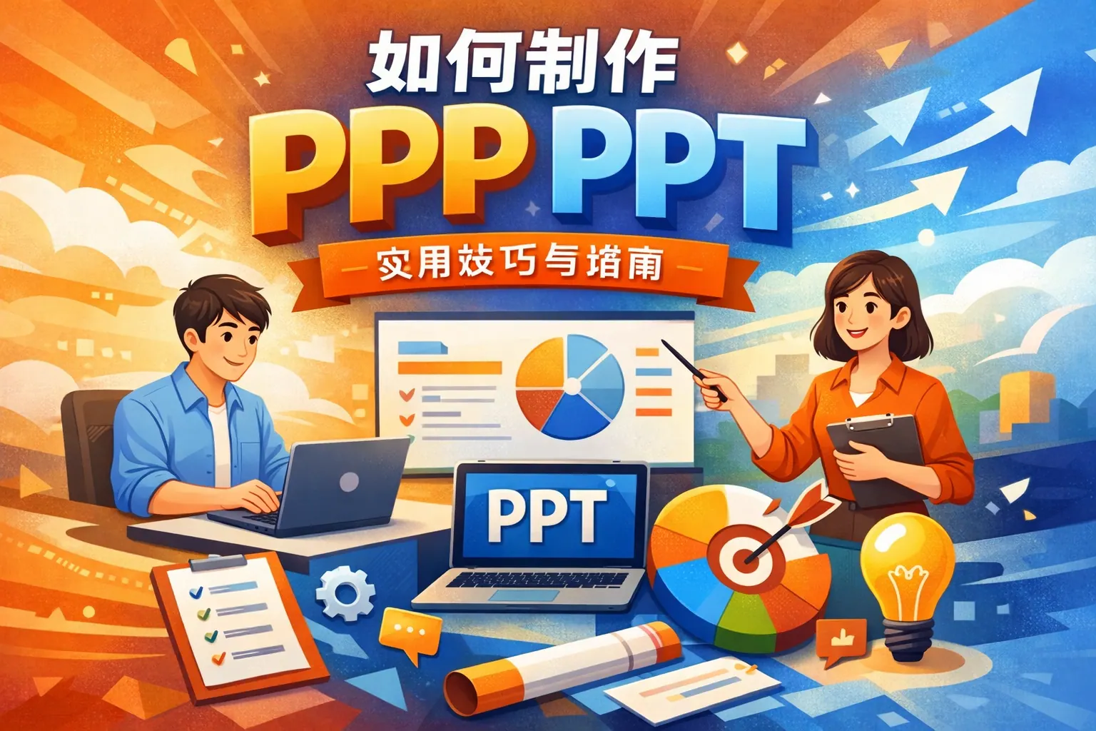 如何制作ppp PPT