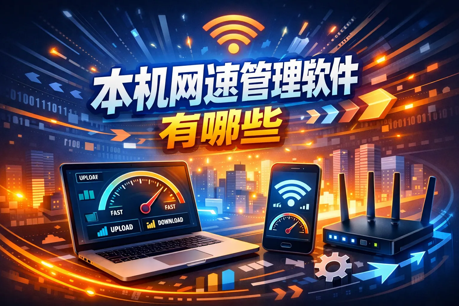 本机网速管理软件有哪些