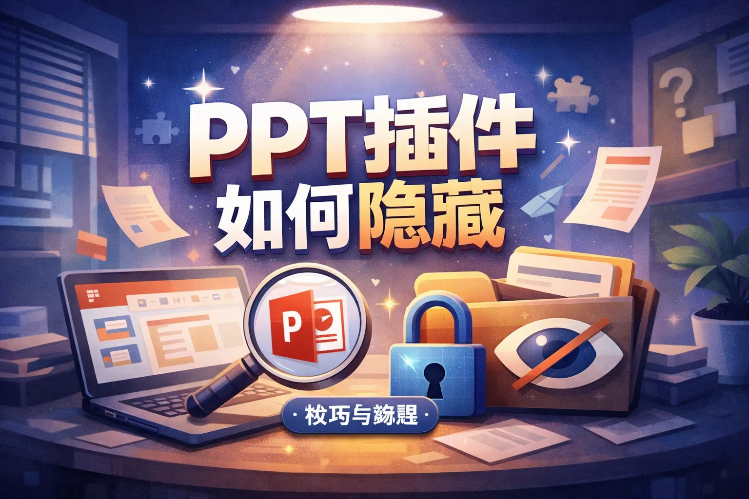 ppt插件如何隐藏