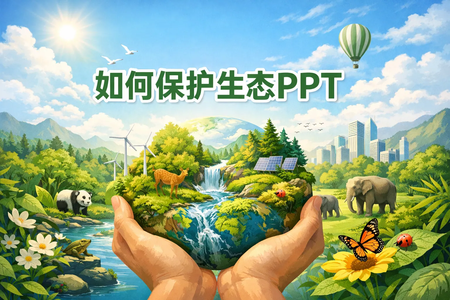 如何保护生态ppt