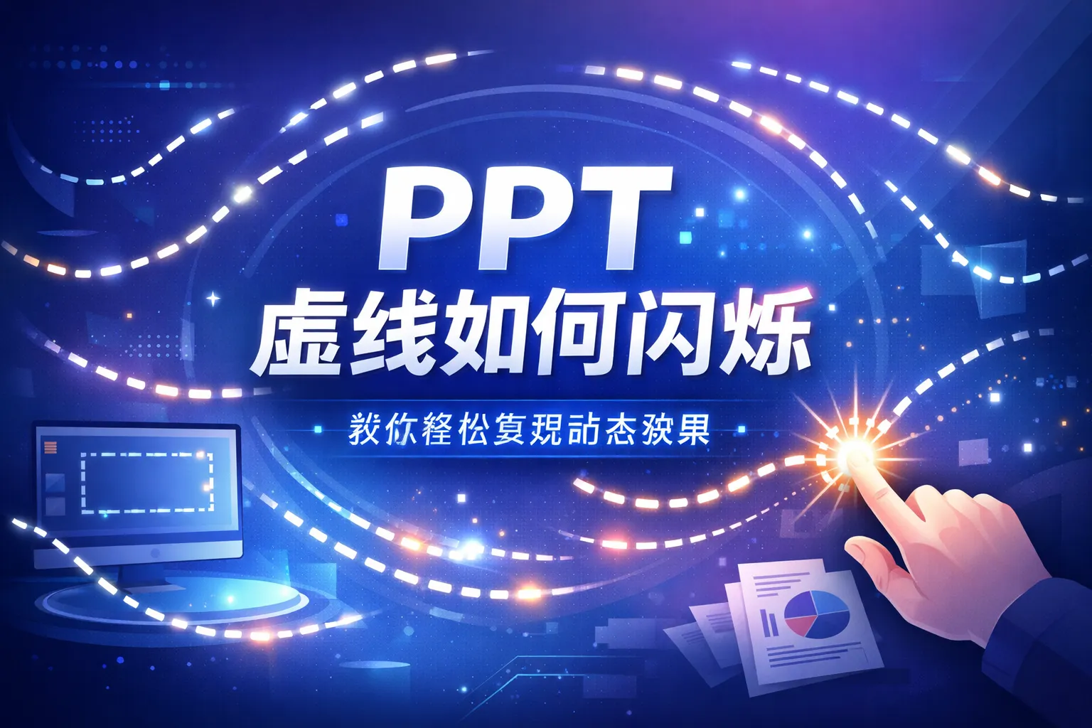 ppt虚线如何闪烁