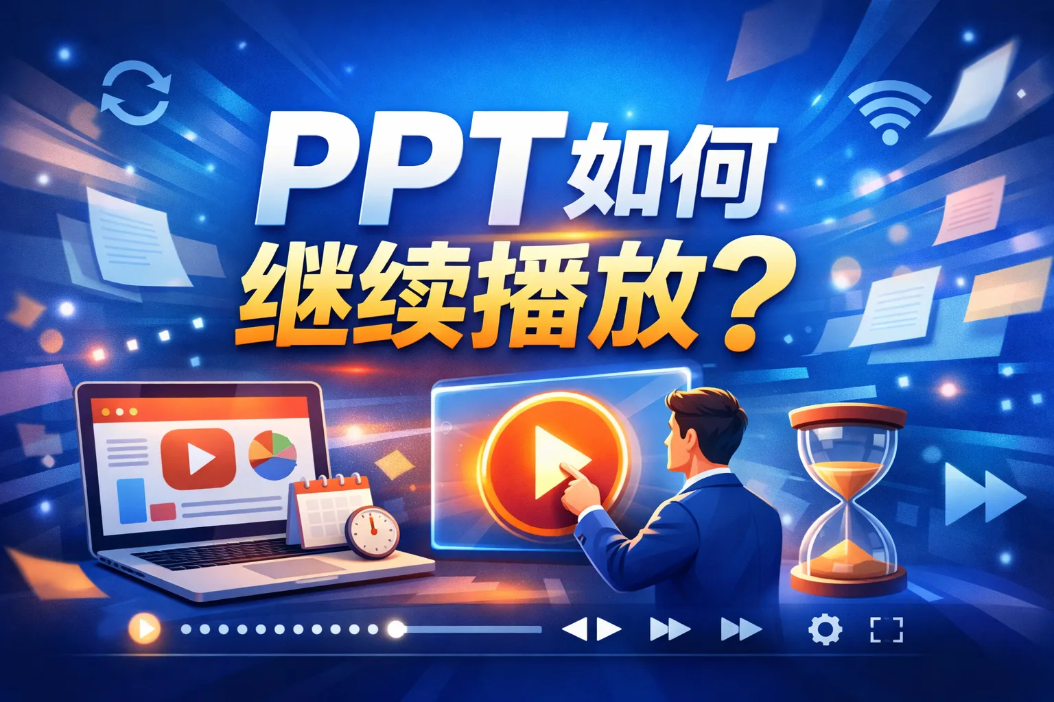ppt如何继续播放