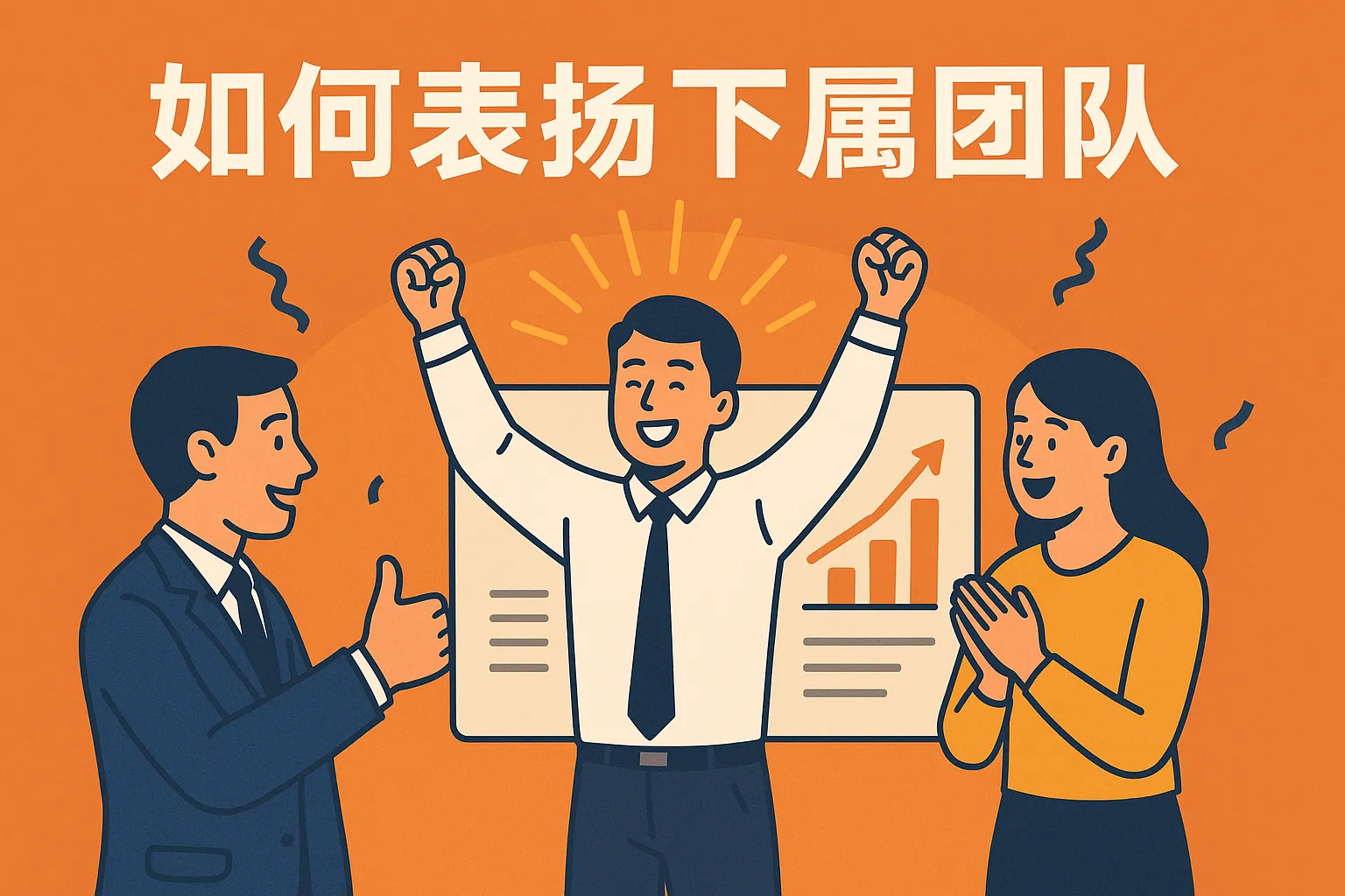 如何表扬下属团队