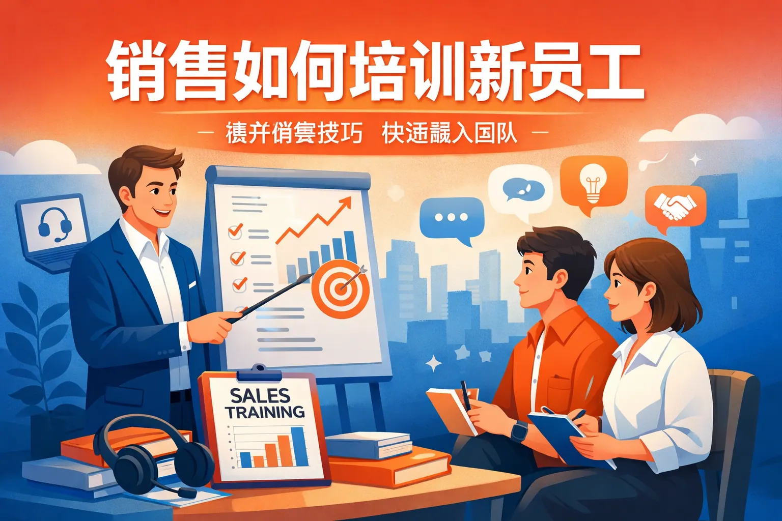 销售如何培训新员工