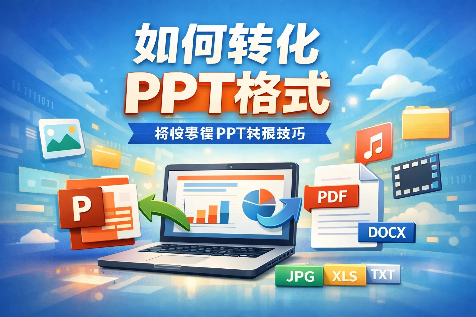 如何转化ppt格式