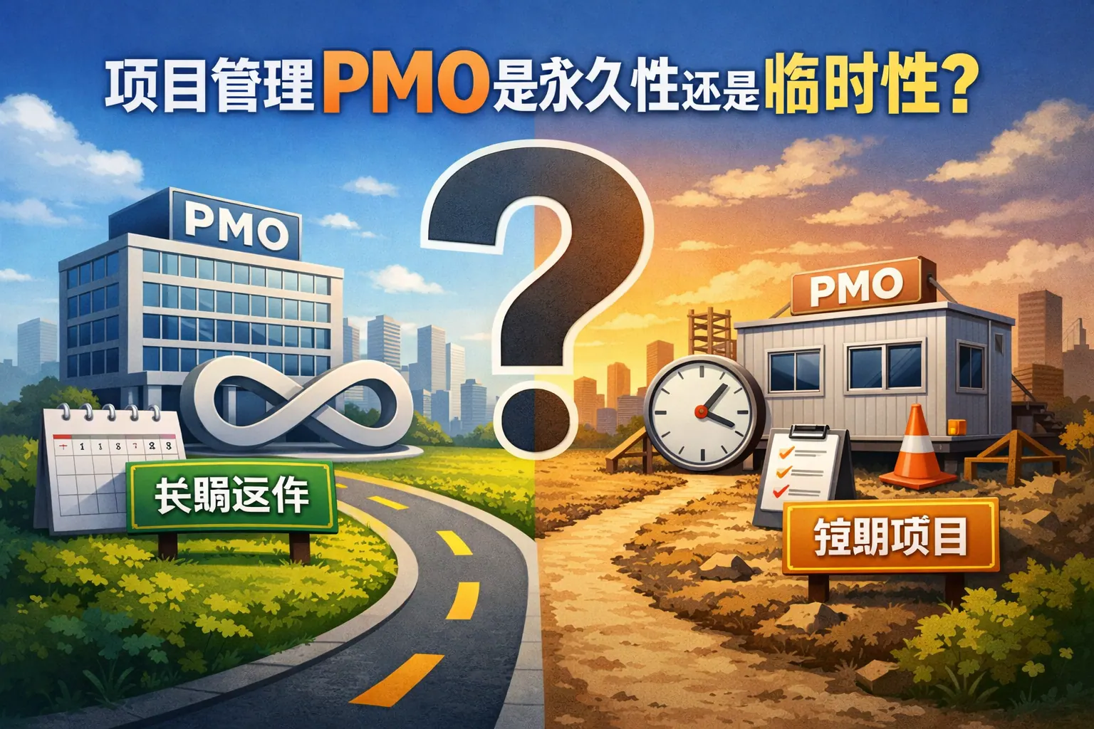 项目管理pmo是永久性还是临时性