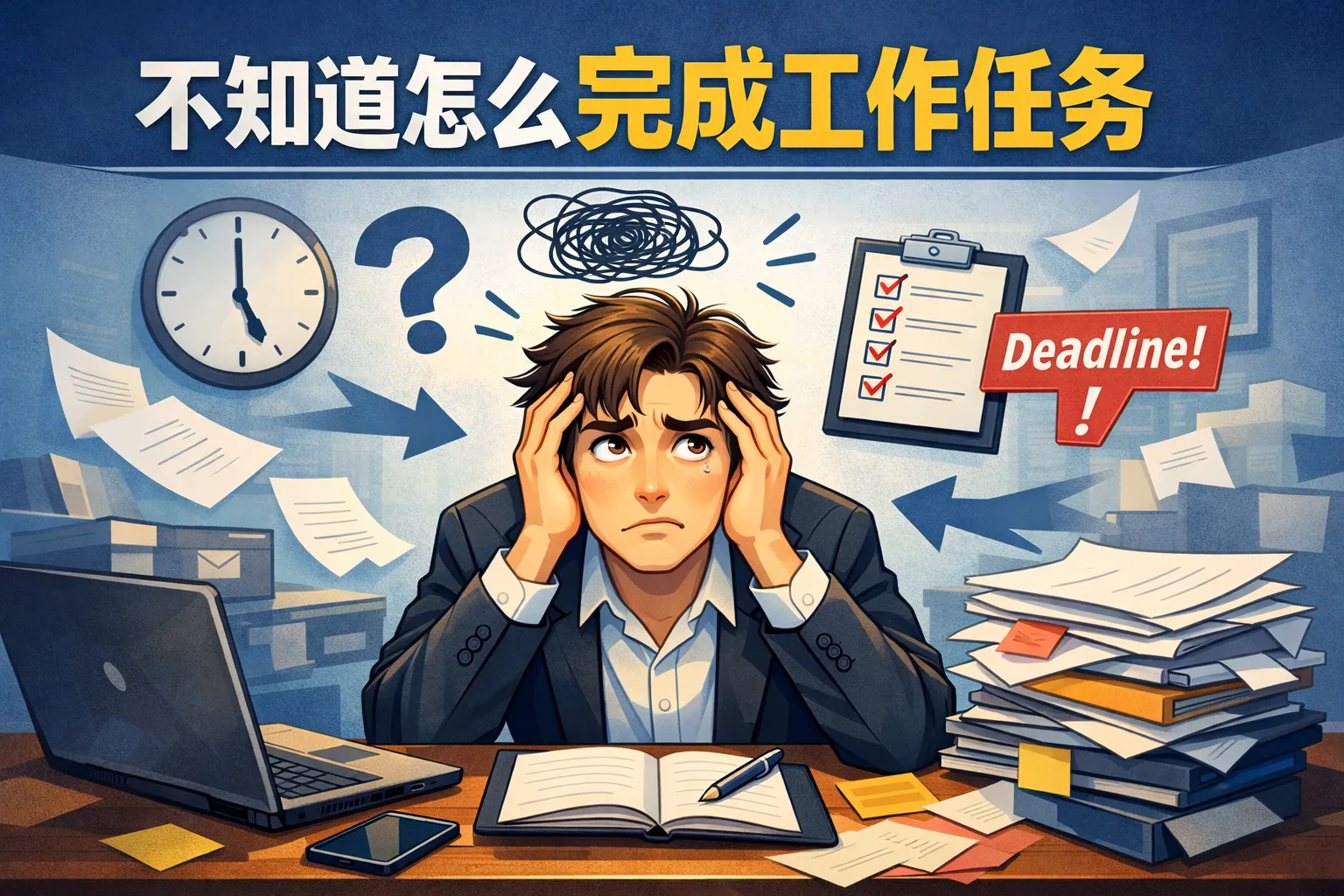 不知道怎么完成工作任务