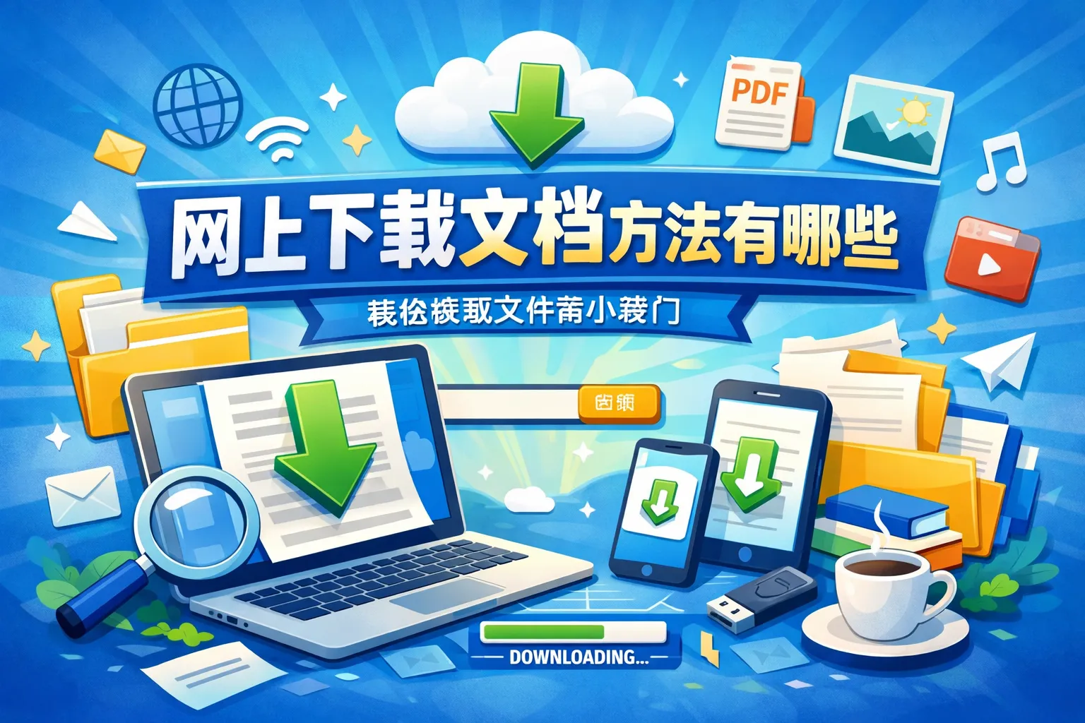 网上下载文档方法有哪些