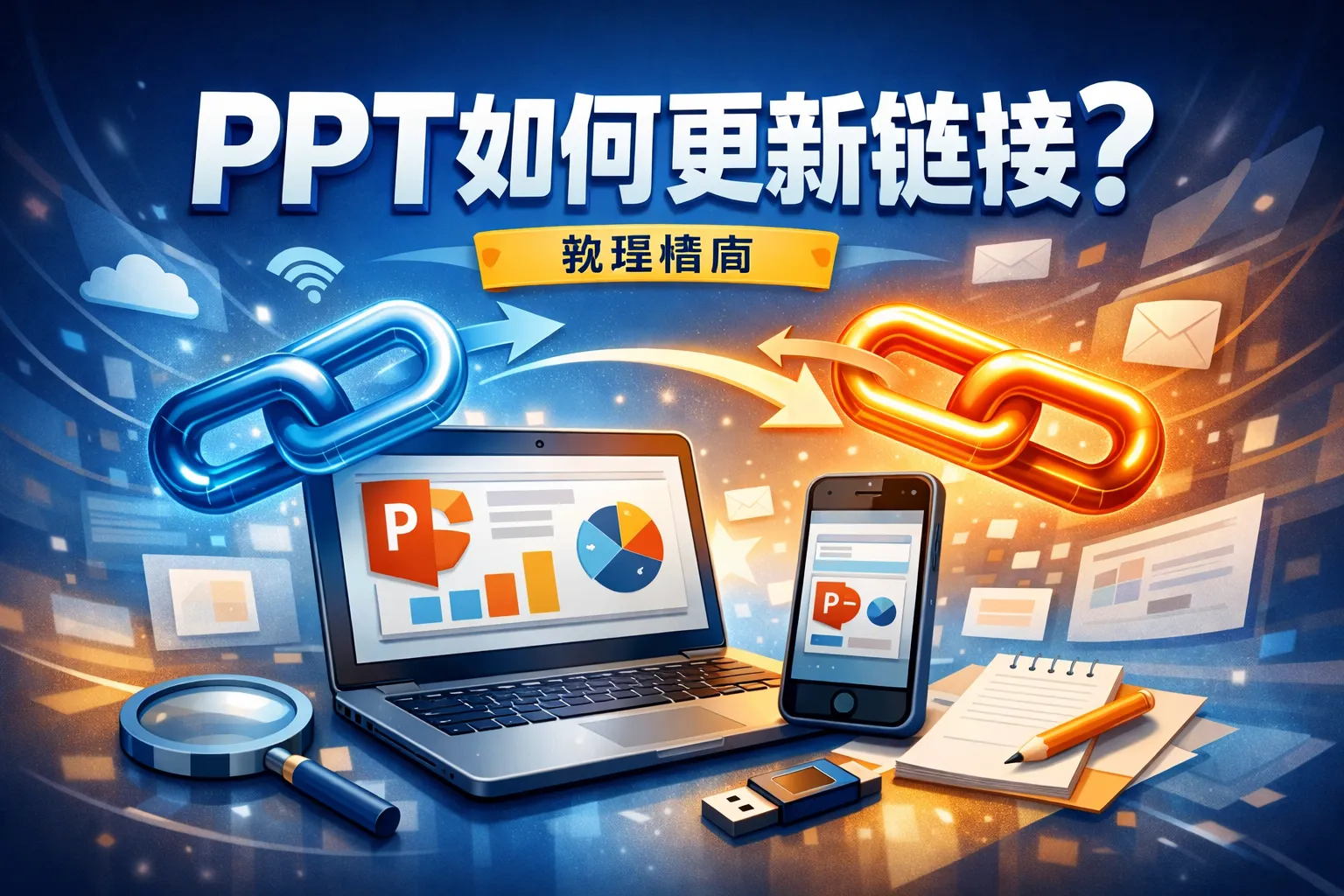 ppt如何更新连接