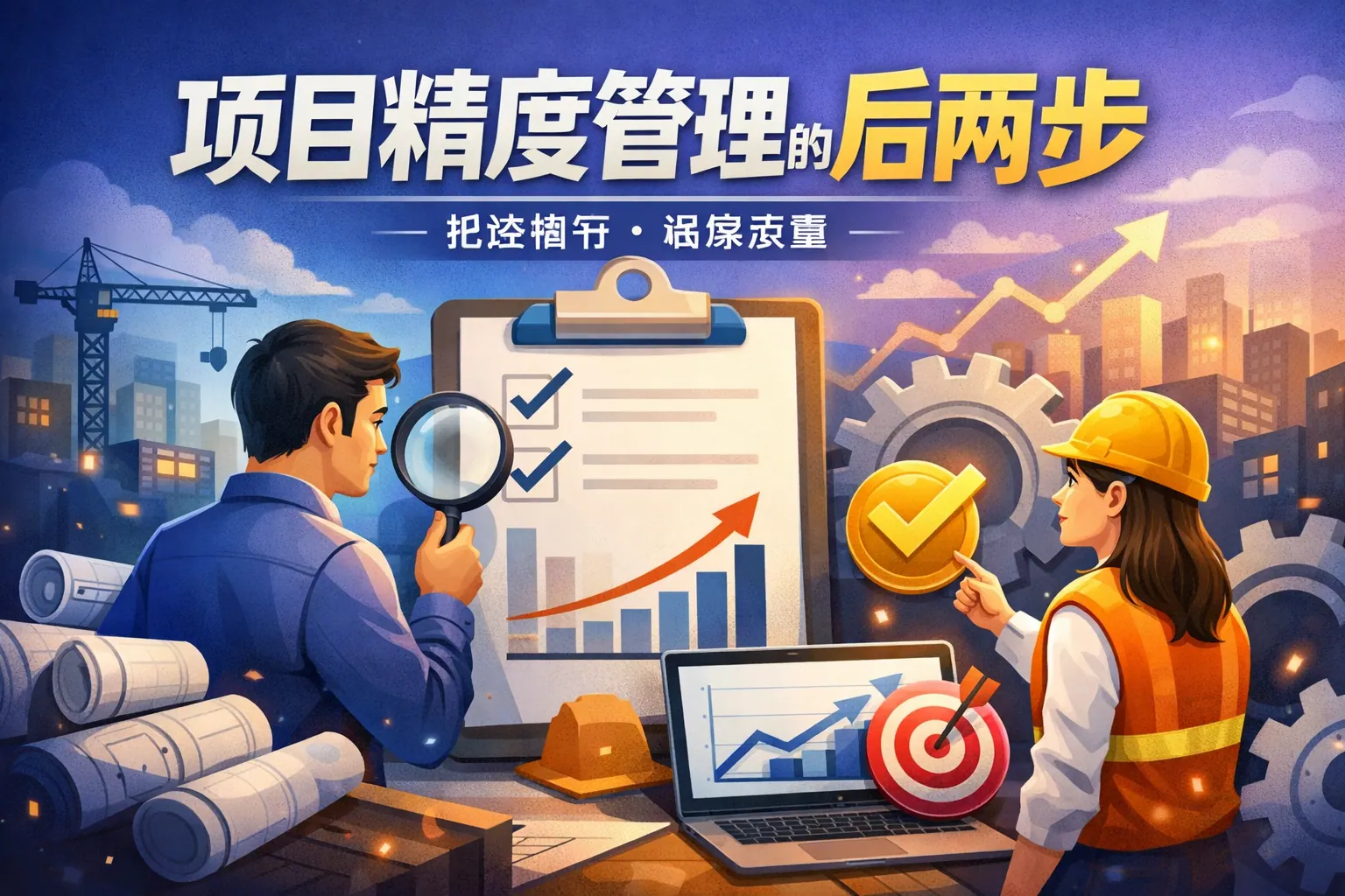 项目精度管理的后两步是