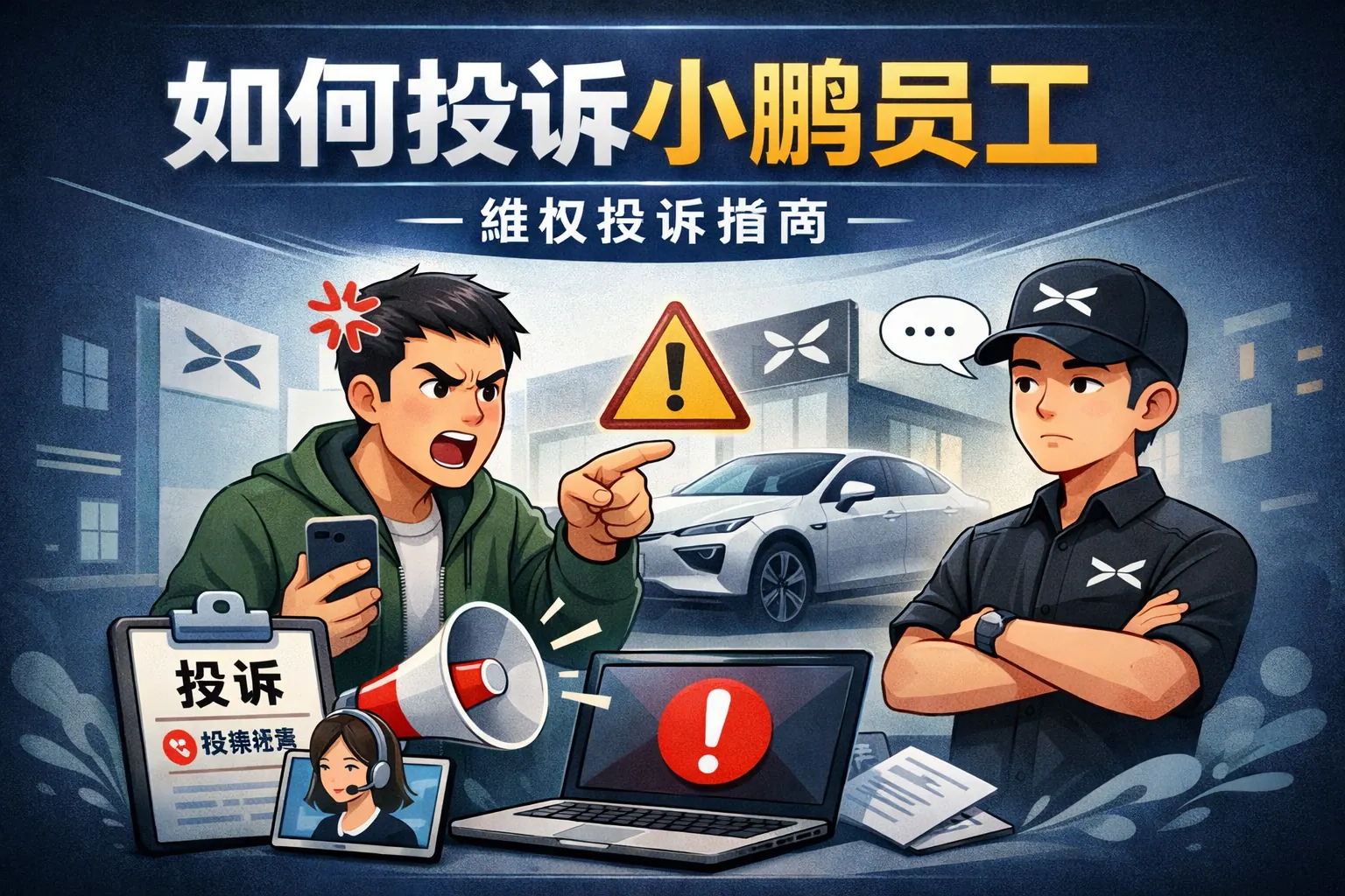 如何投诉小鹏员工