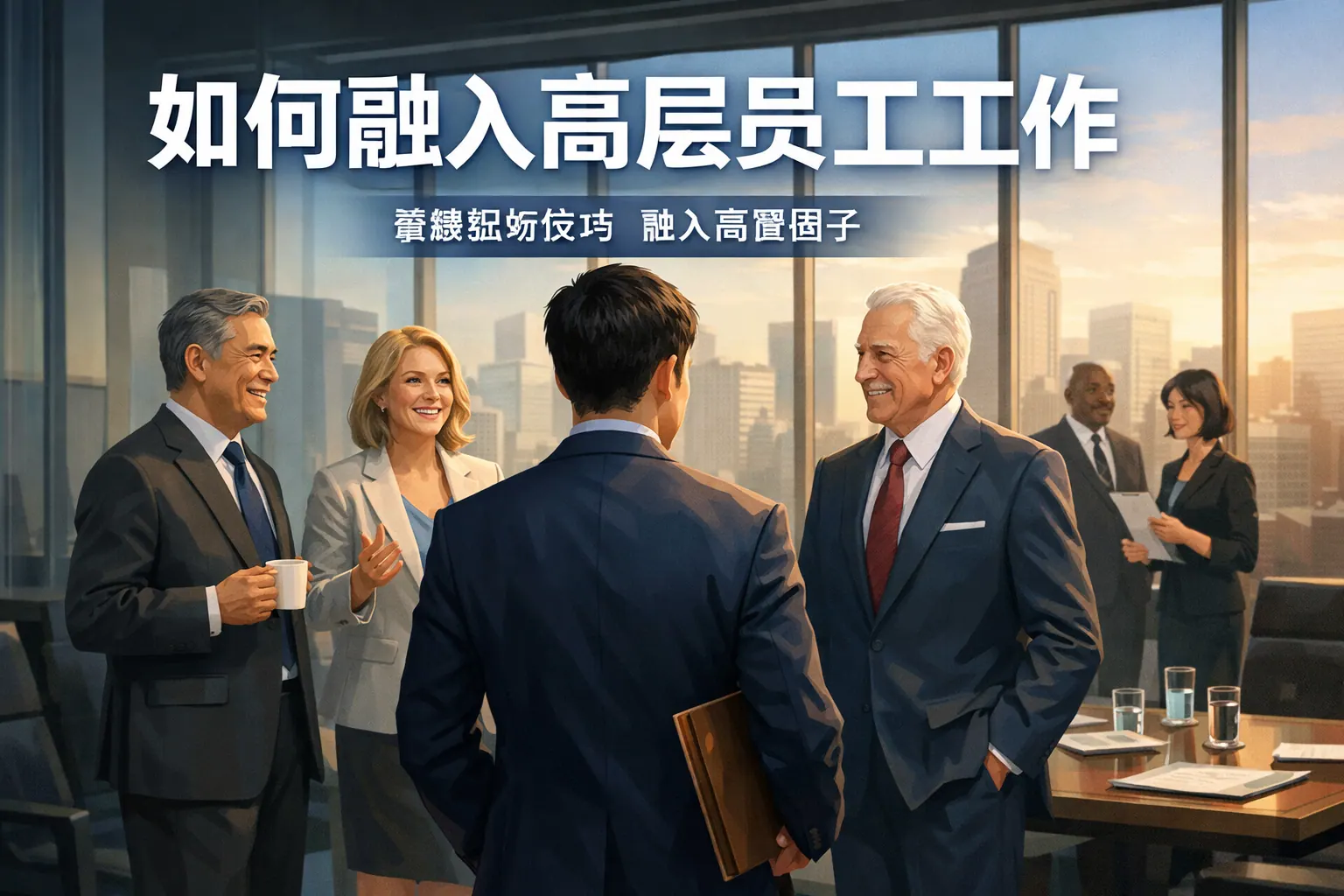 如何融入高层员工工作