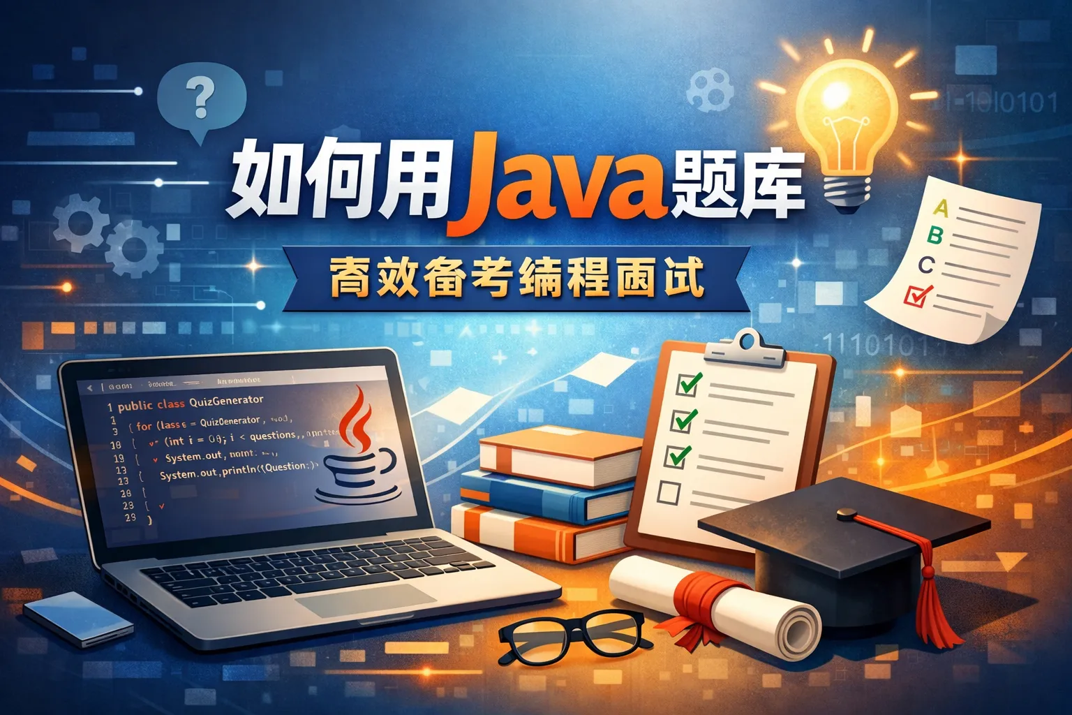 如何用java题库