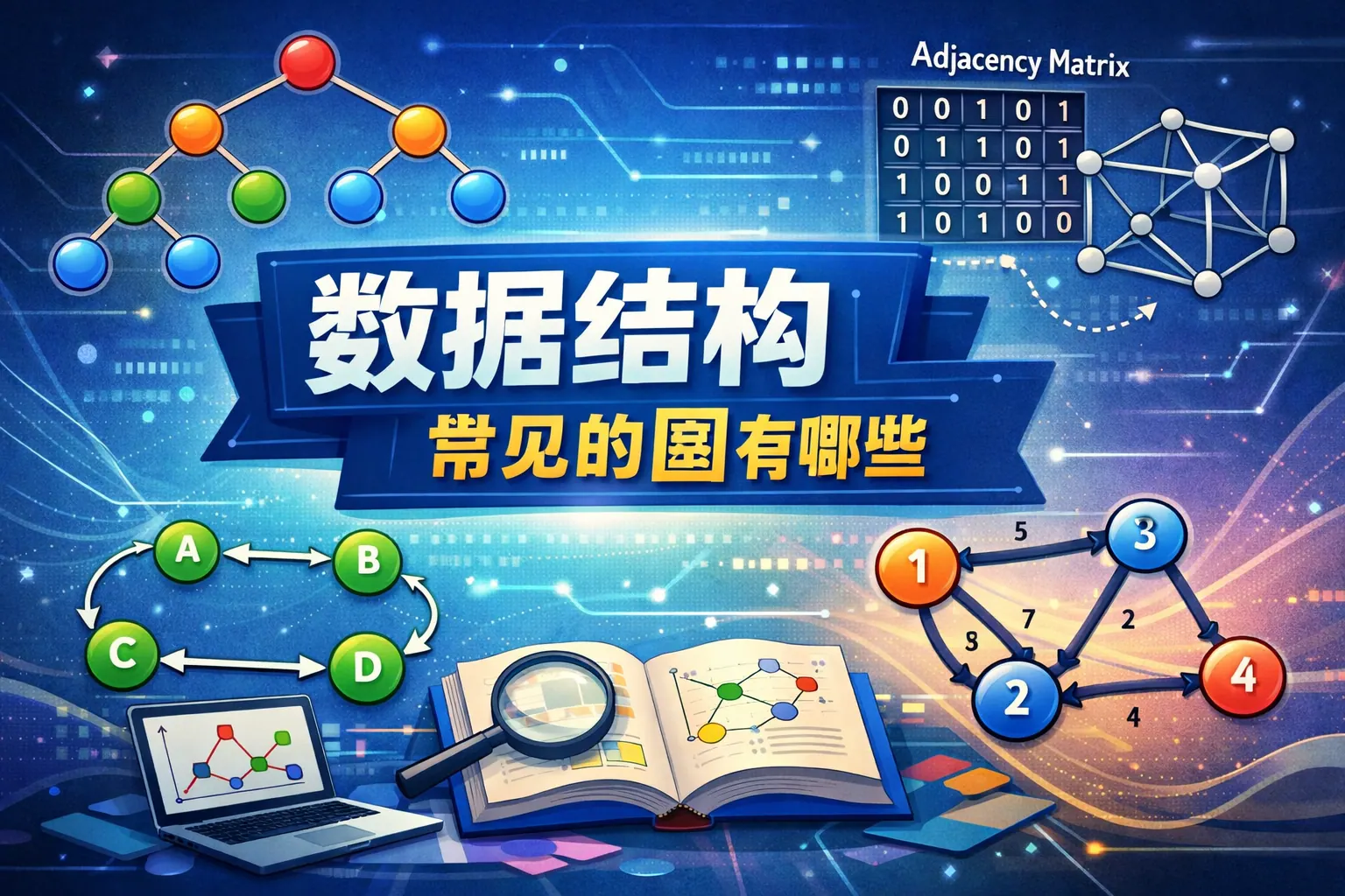 数据结构常见的图有哪些