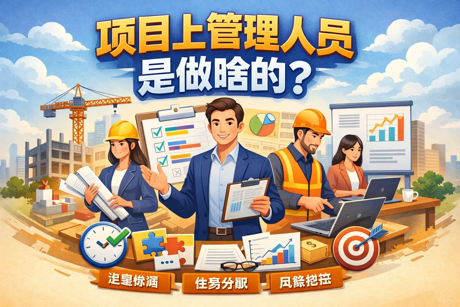 项目上管理人员是做啥的