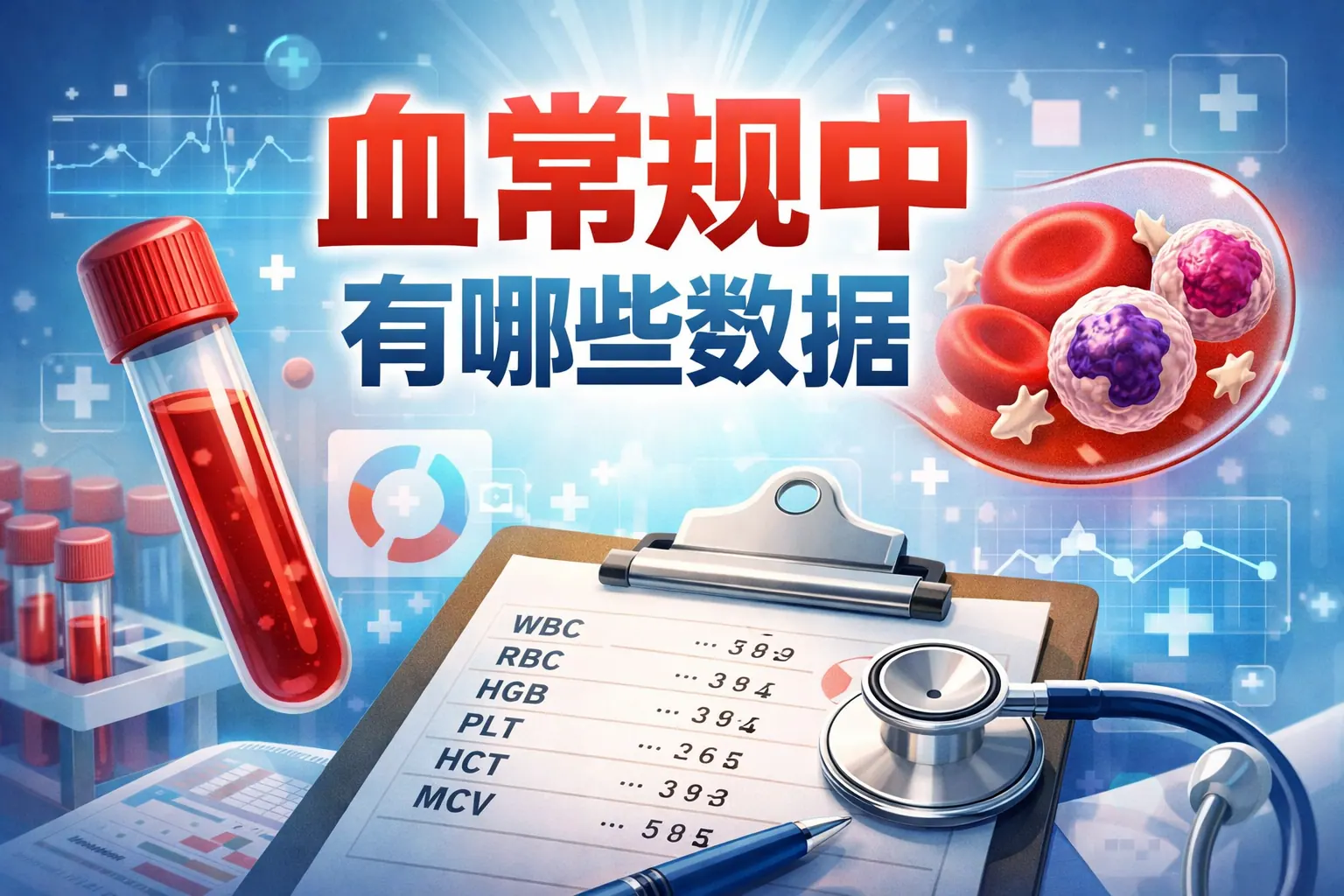 血常规中有哪些数据