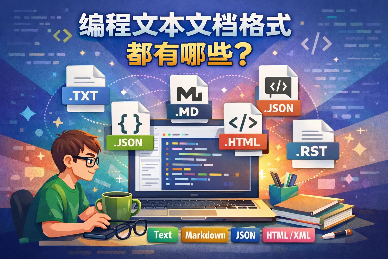 编程文本文档格式都有哪些
