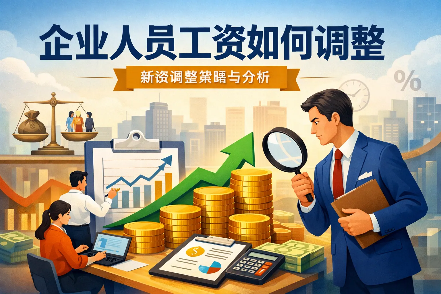 企业人员工资如何调整