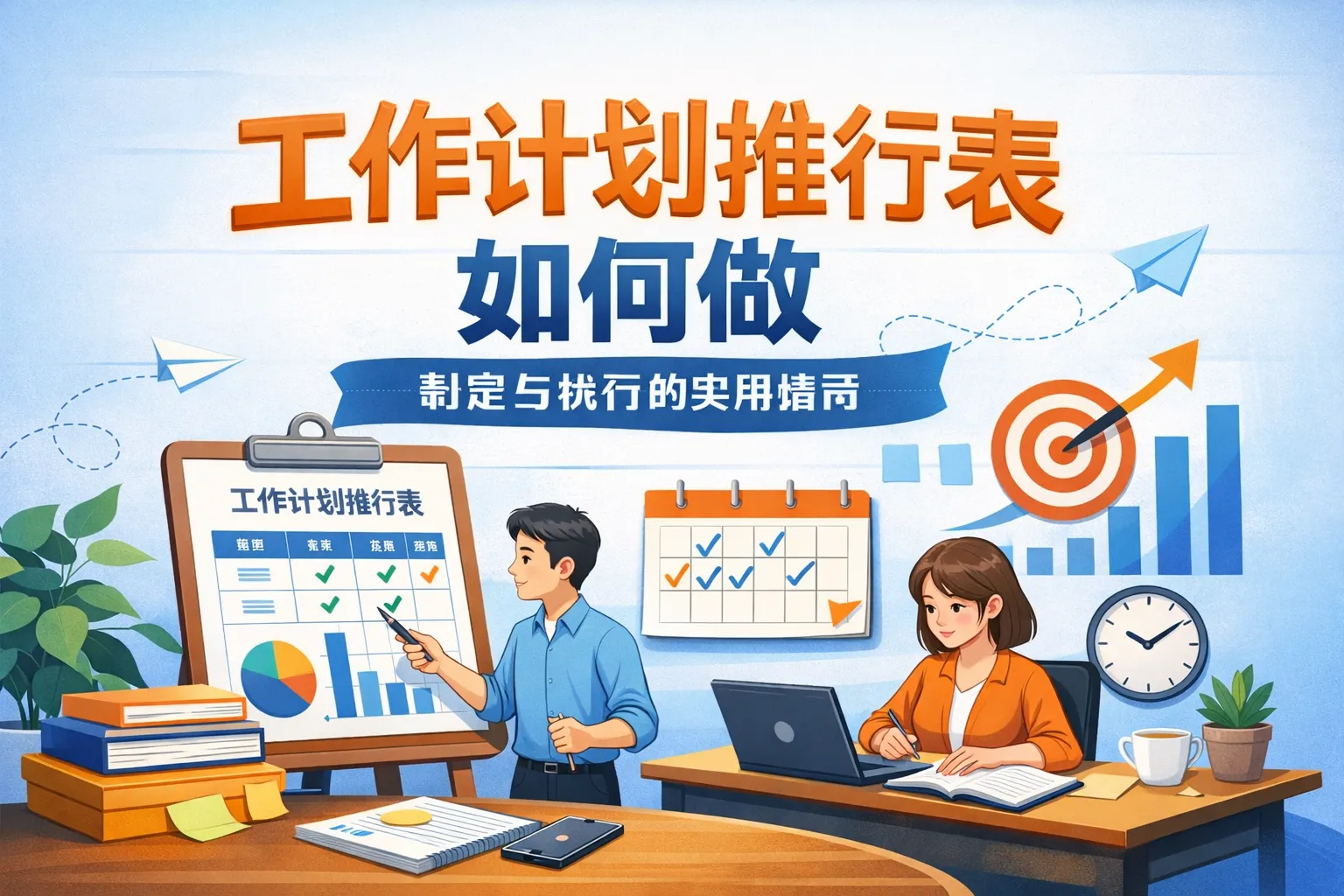 工作计划推行表如何做