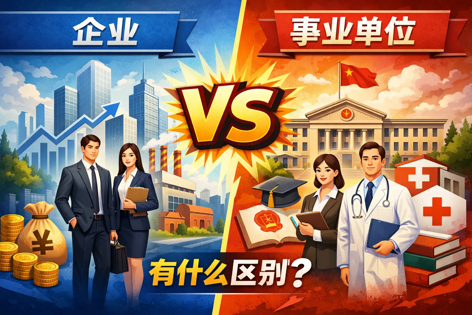 企业事业单位有什么区别